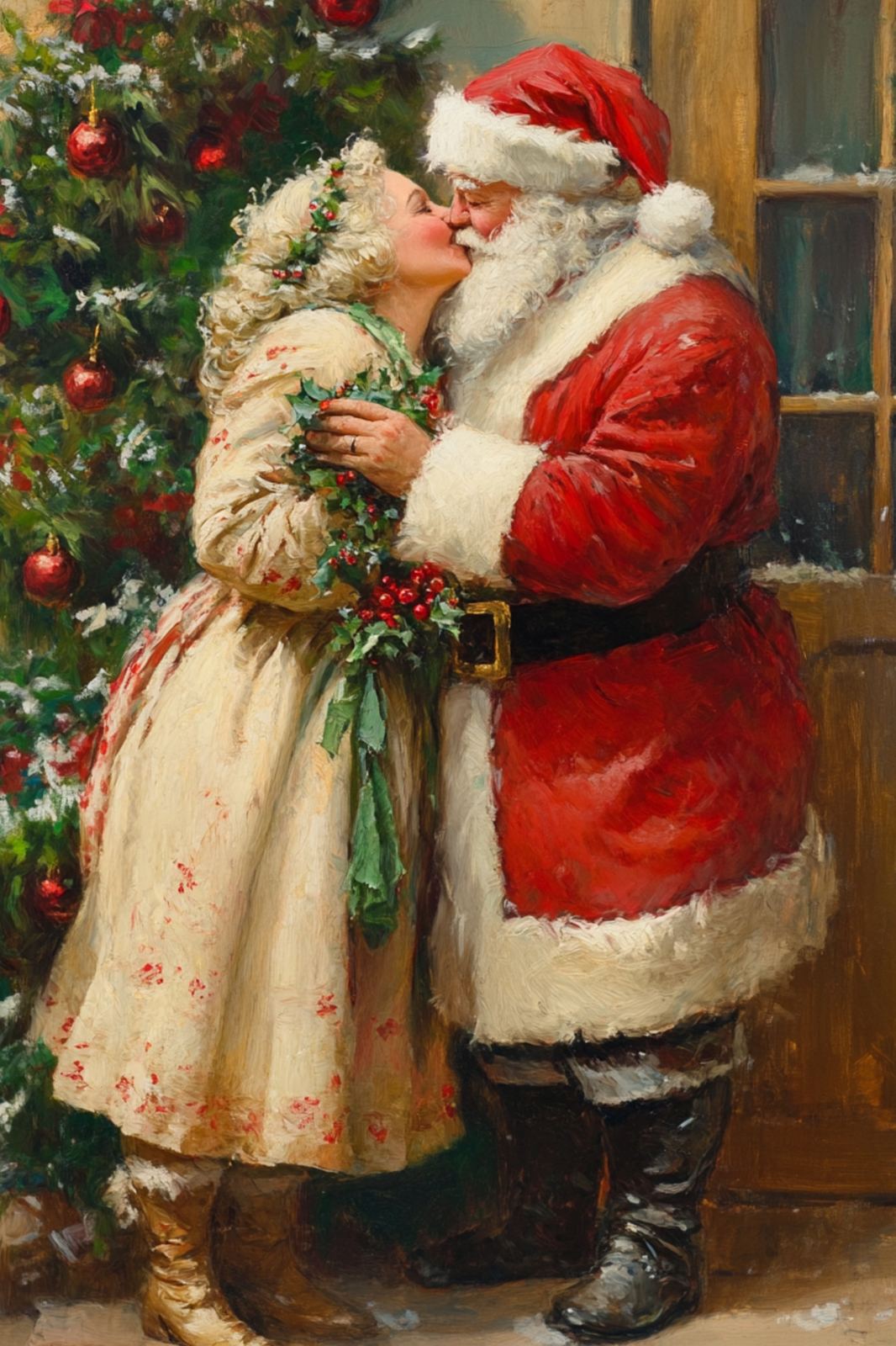 Poster - Santa's Christmas Scenes / Set of 3
