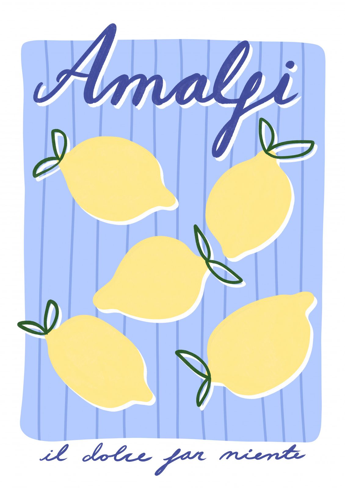 Poster - Amalfi Lemons