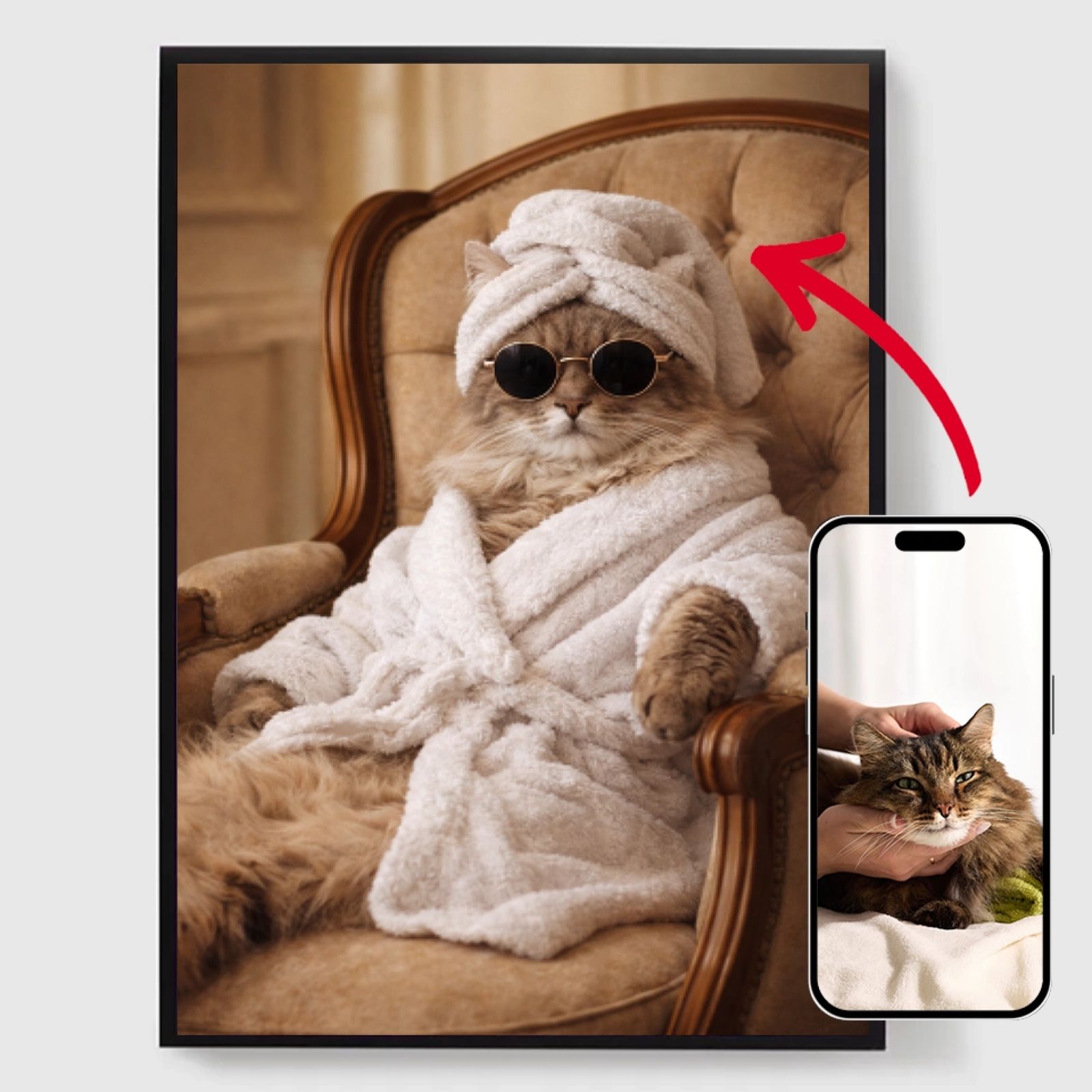 Personalised Poster - Pet Spa Edition - AI Poster