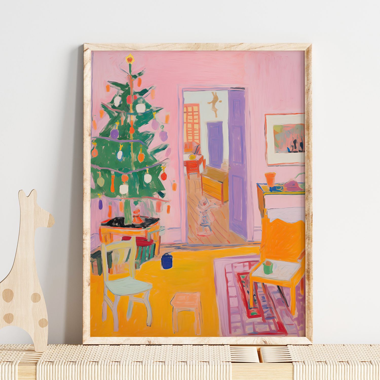 Poster - Christmas Room Scene