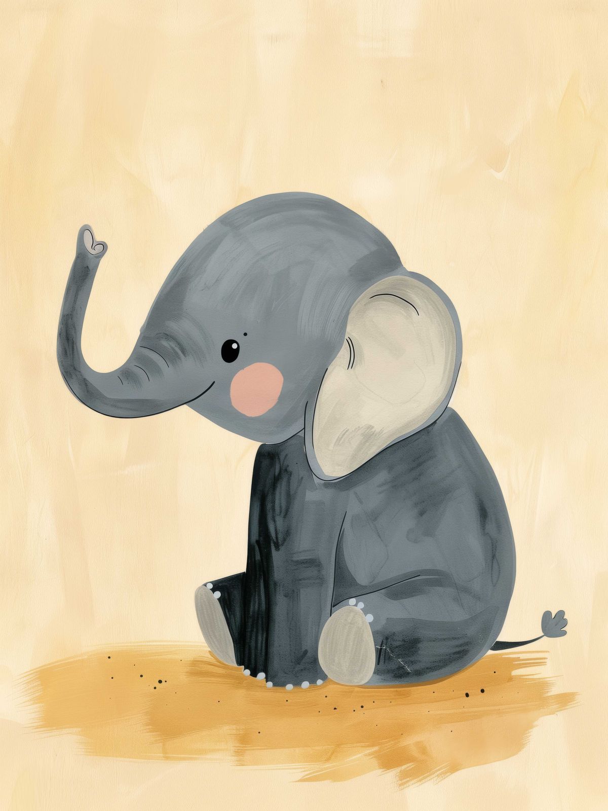 Poster - Cute Elephant