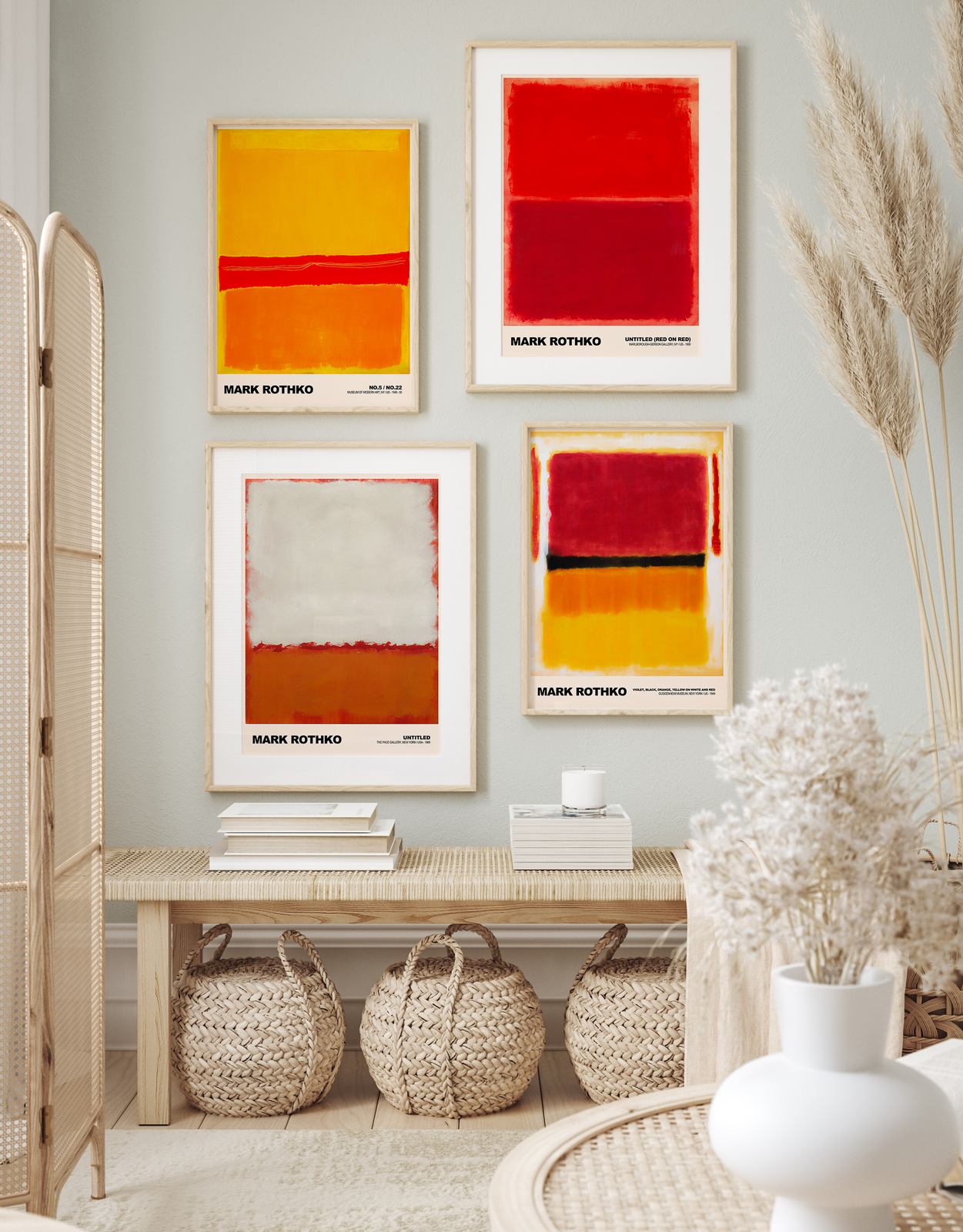 Poster - Mark Rothko Collection / Set of 4