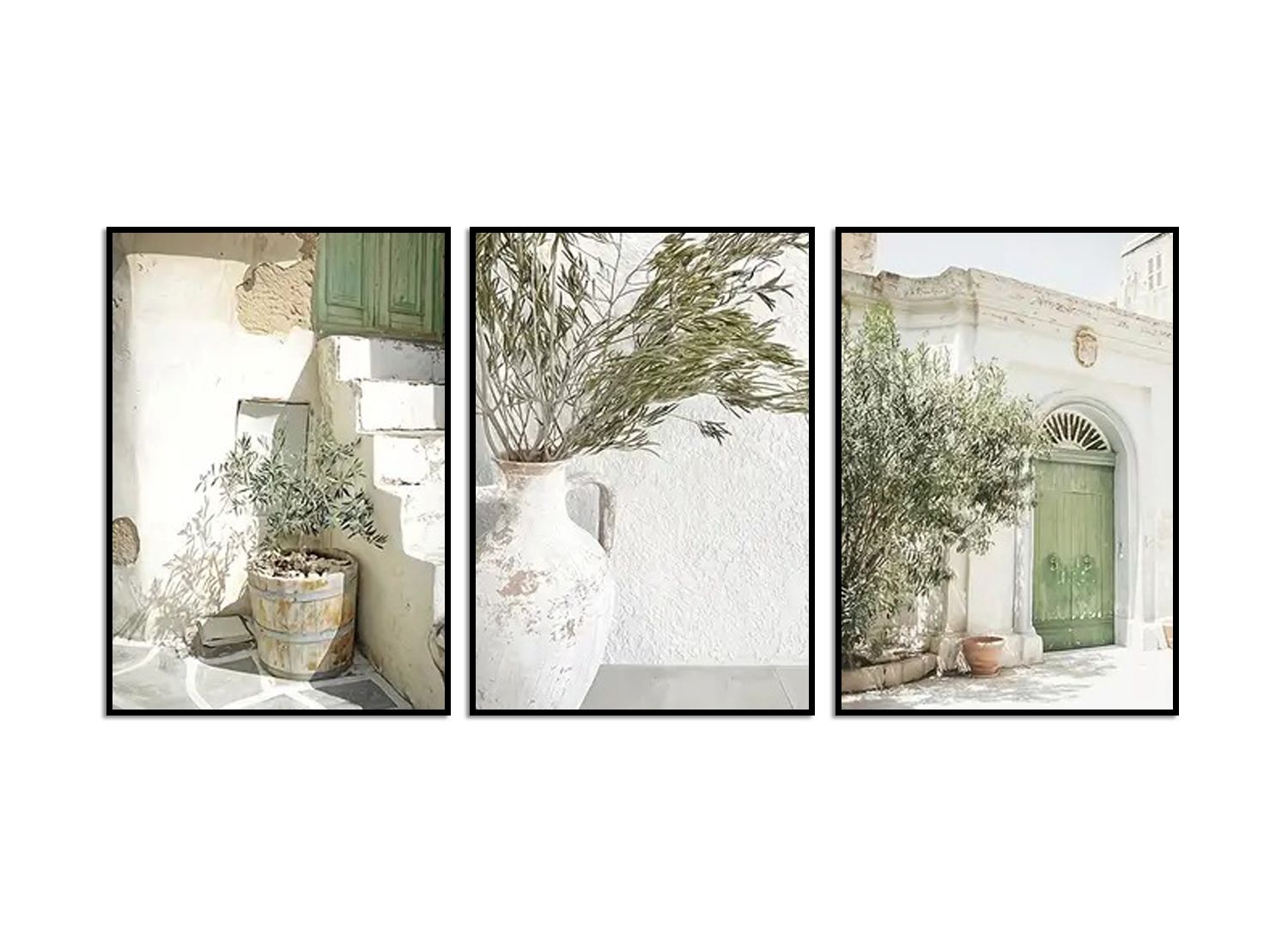 Nature Inspired Wall Poster - Set of 3