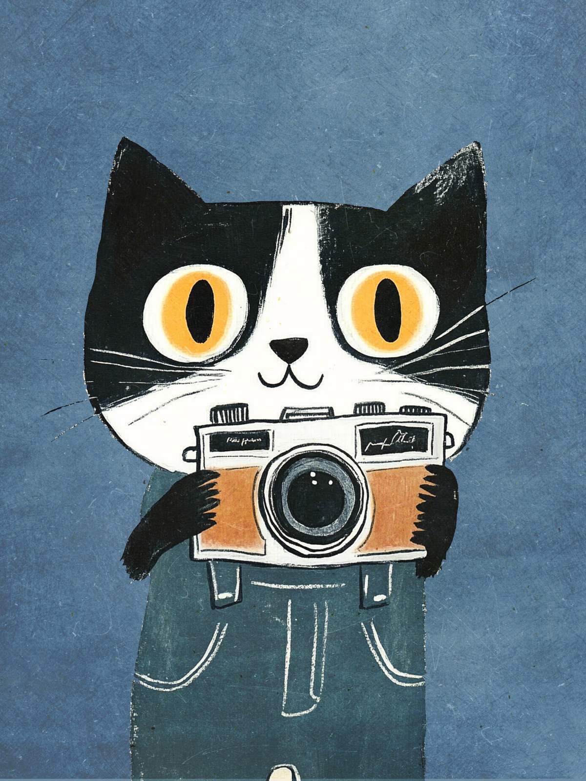 Poster - Cat with Camera