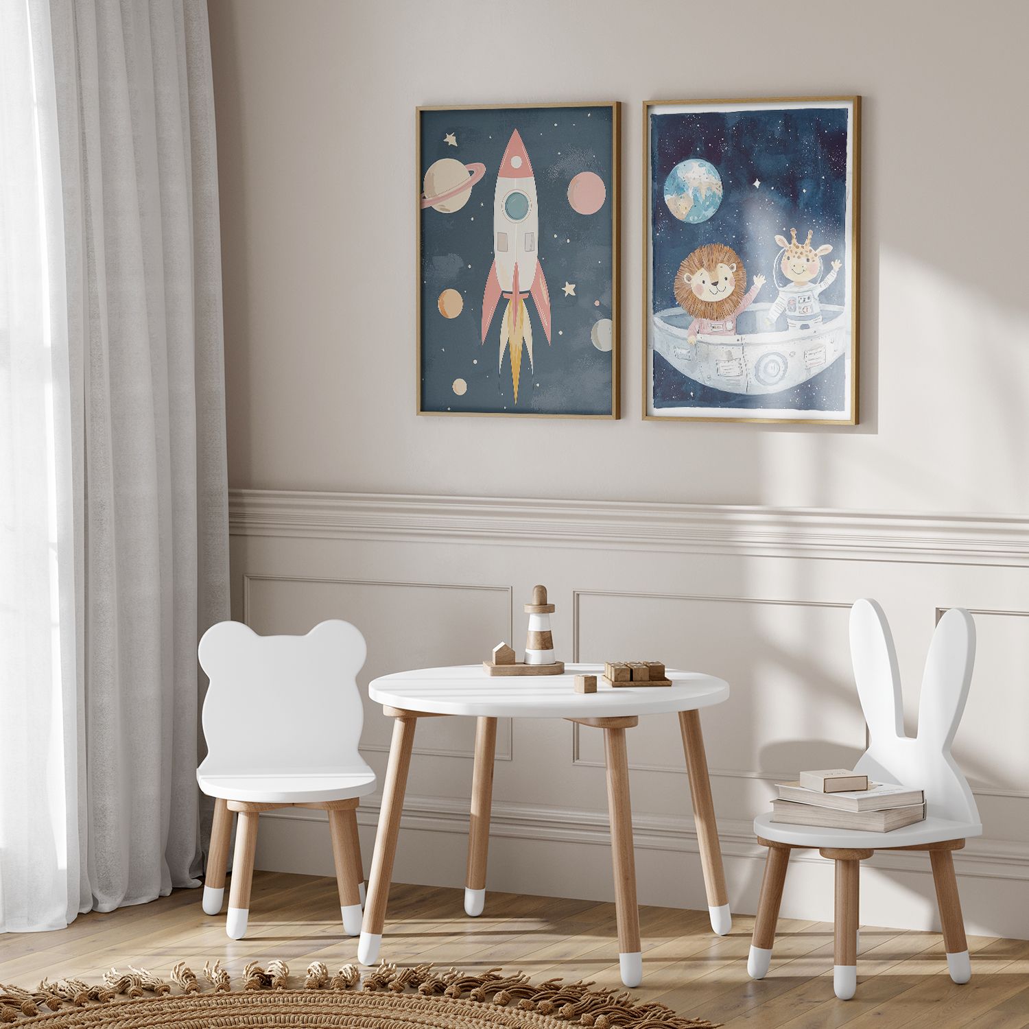 Poster - Space Adventure / Set of 2