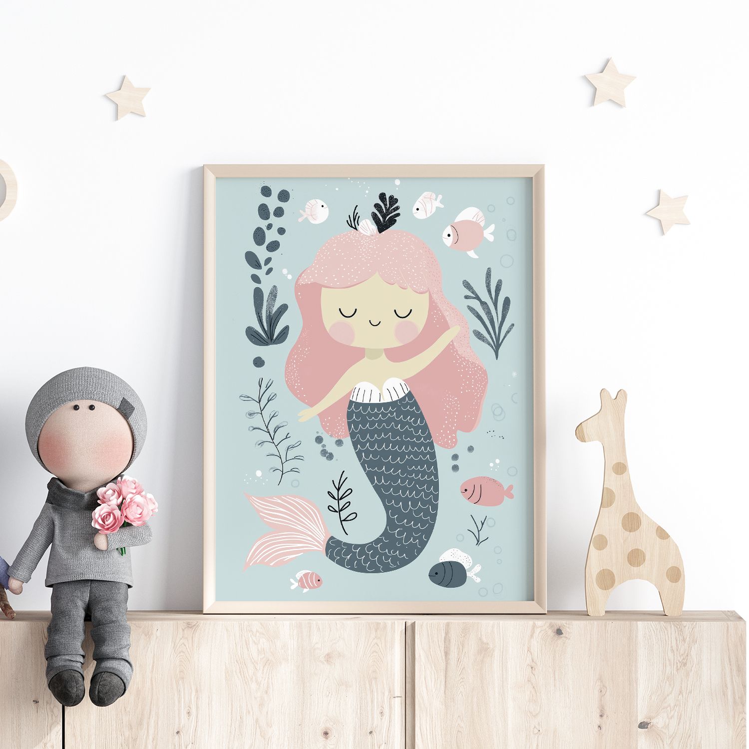 Poster - Mermaid Illustration