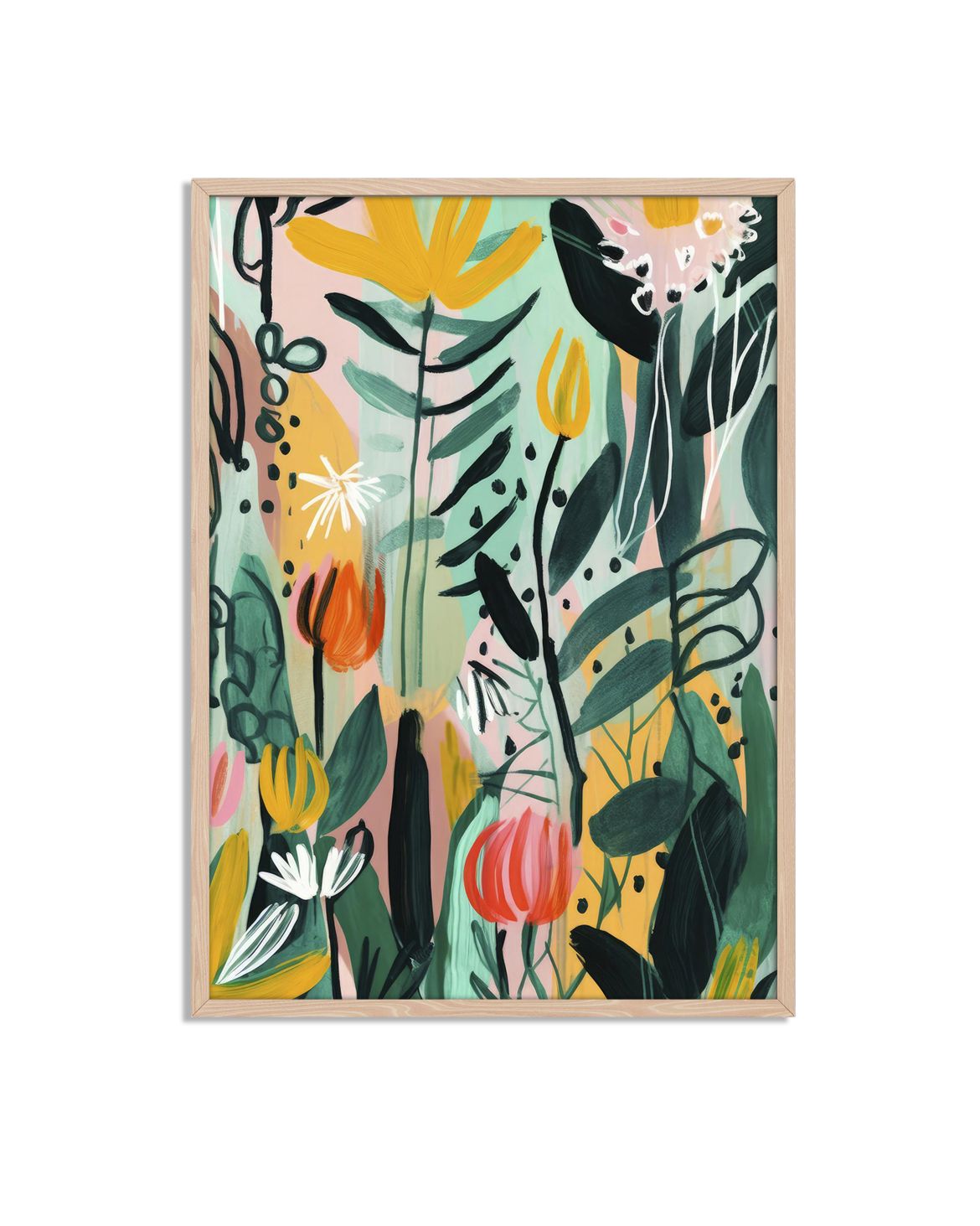 Floral Jungle Poster