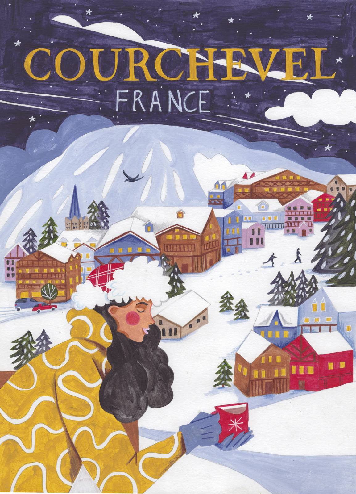 Poster - Courchevel France