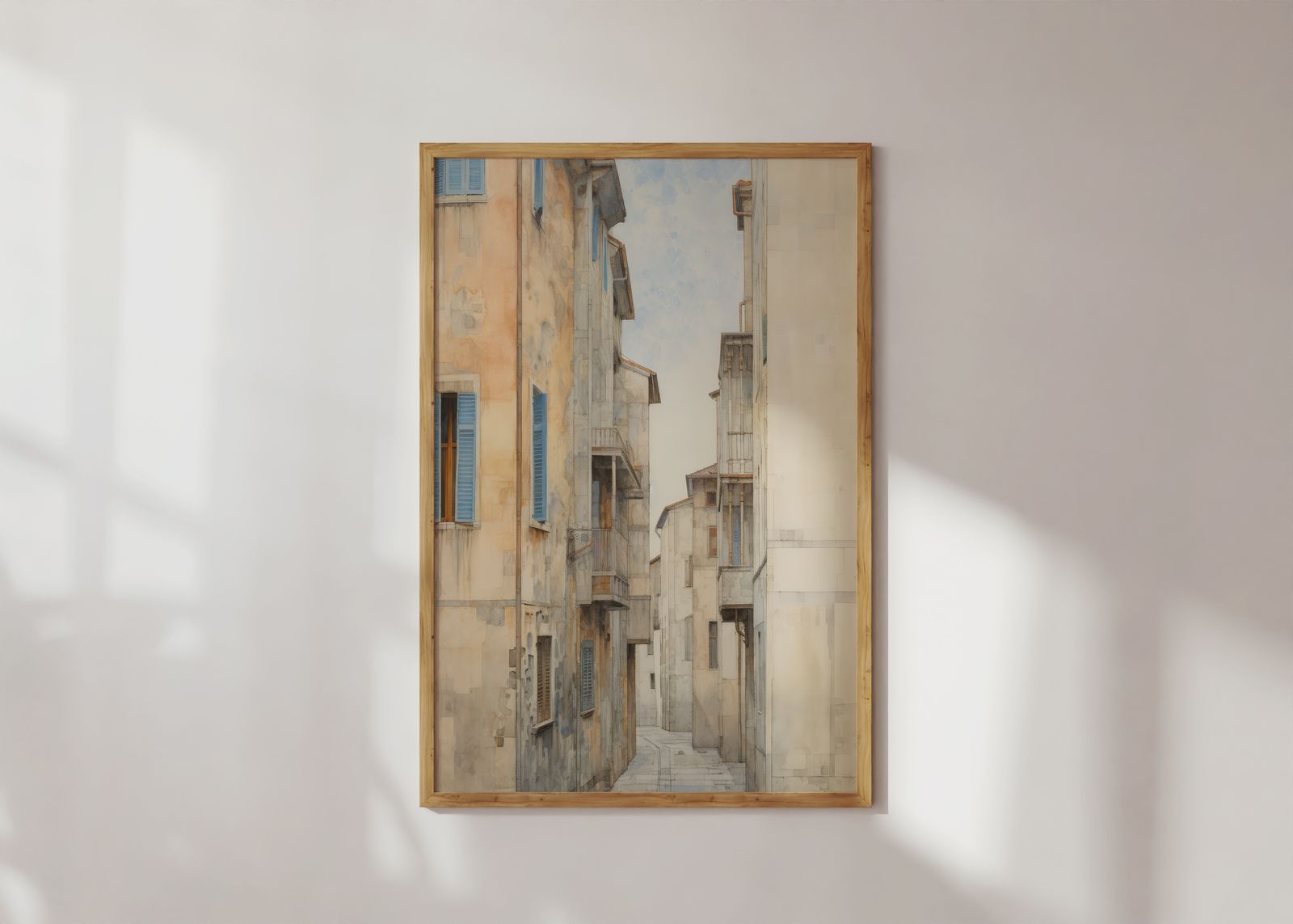 Poster - Architectural Street Scene