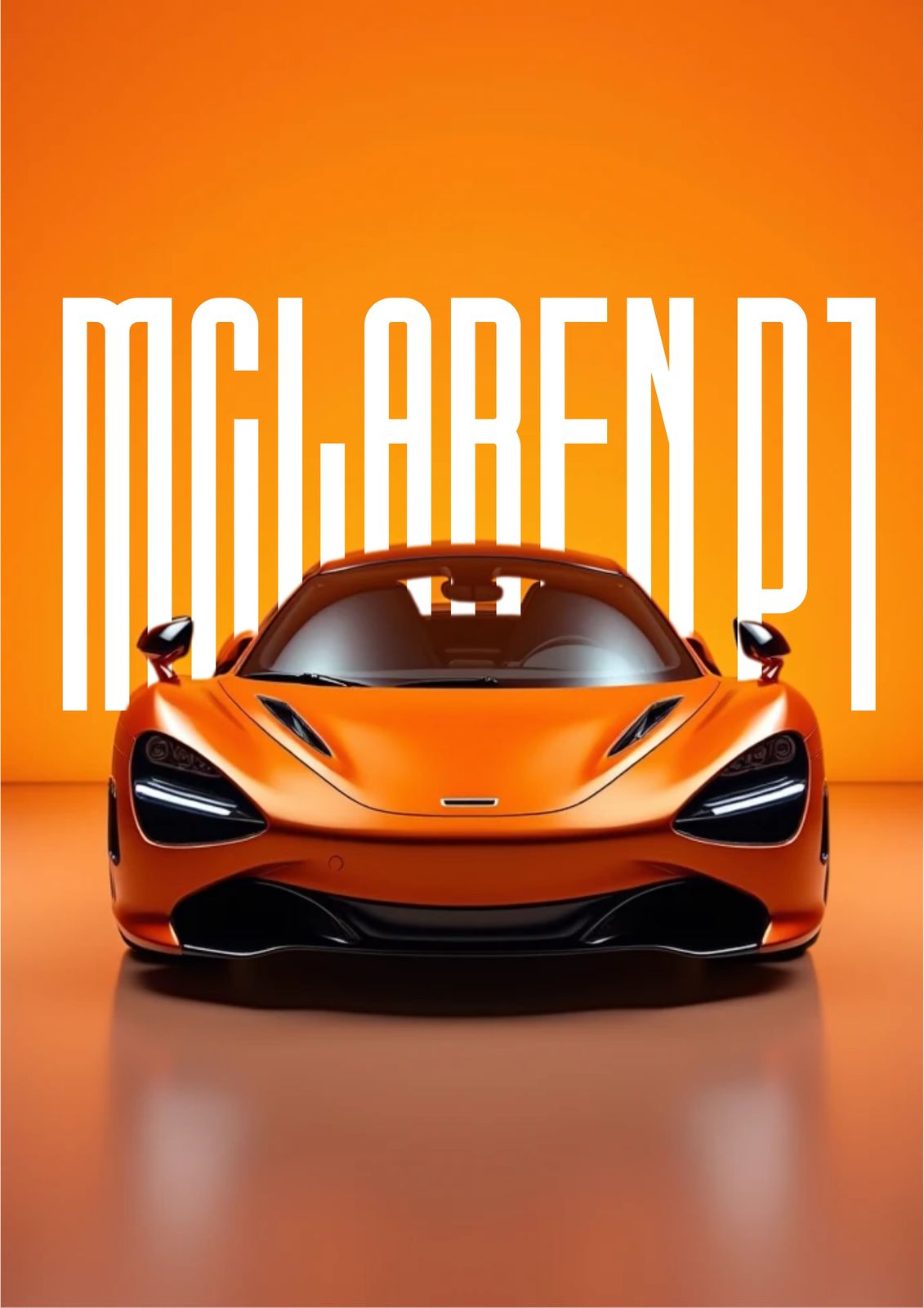 Poster - McLaren P1