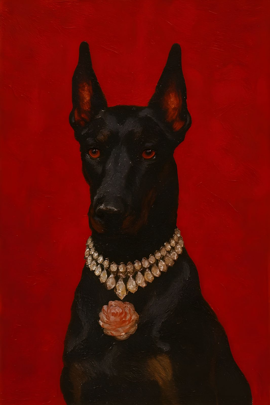 Poster - Regal Canine Portrait