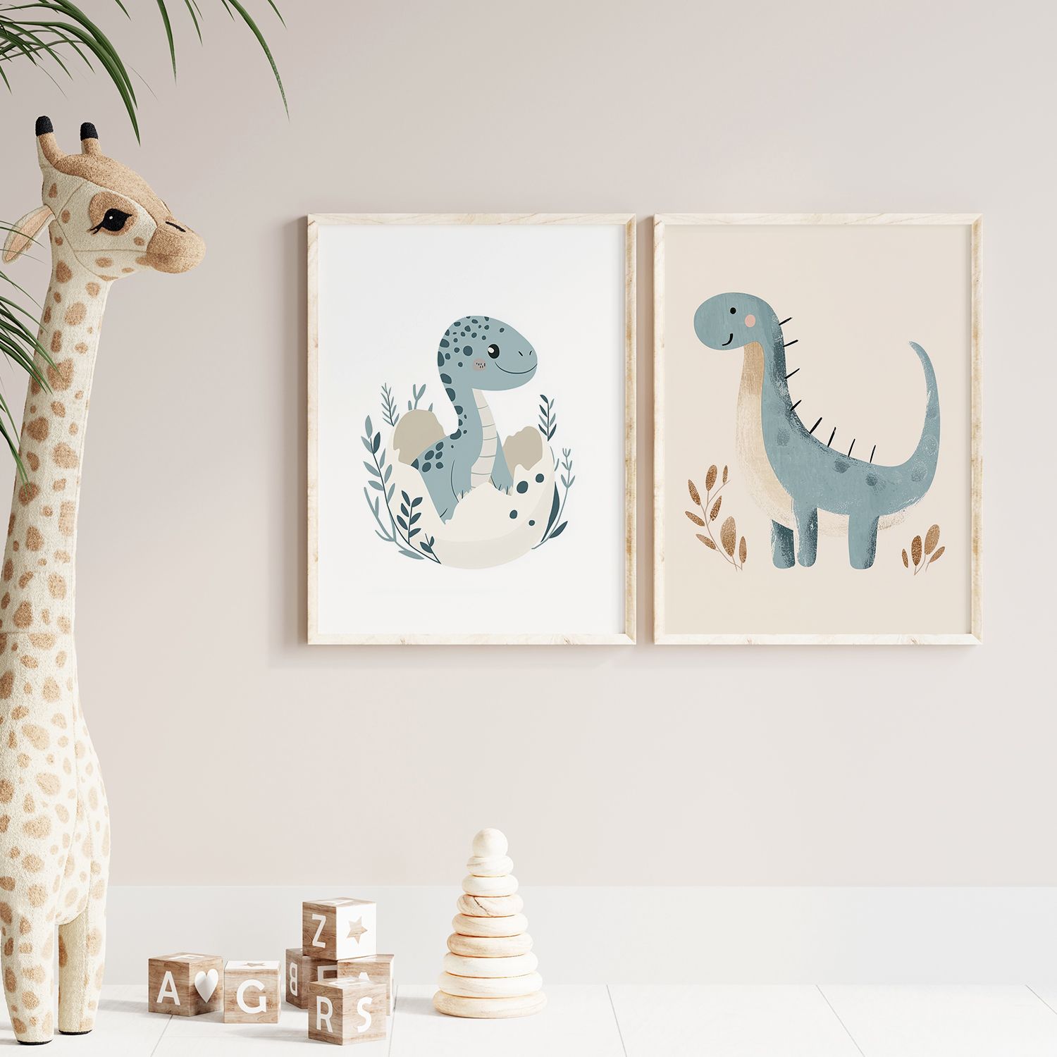 Poster - Dinosaur Duo / Set of 2