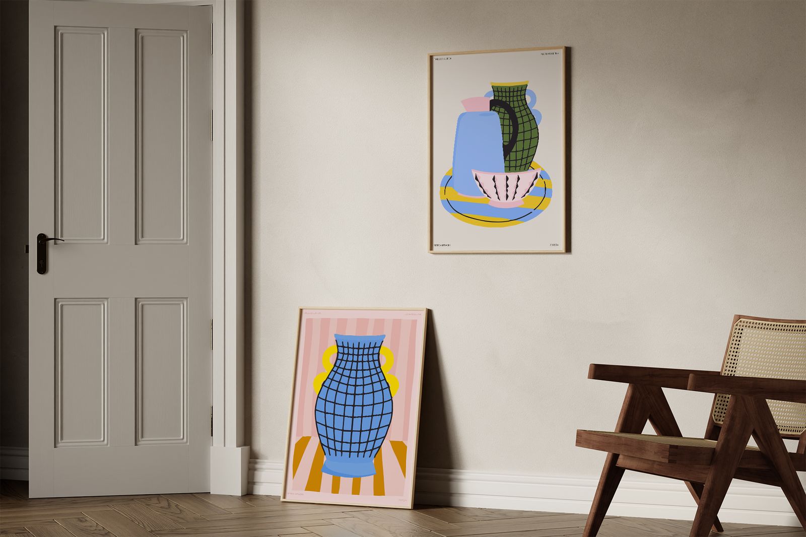 Poster - Flora Moderna Collection / Set of 2