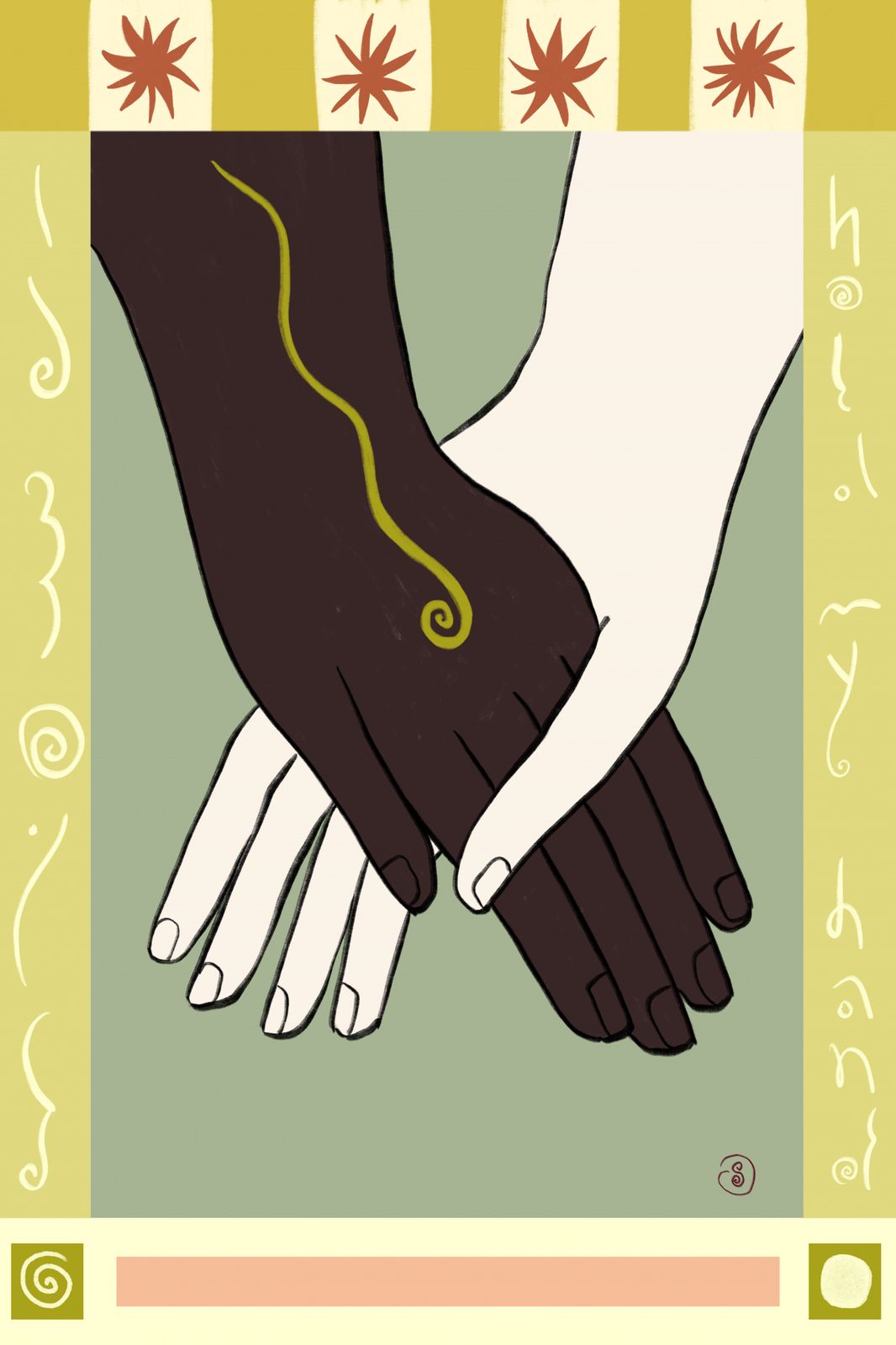 Poster - Holding Hands