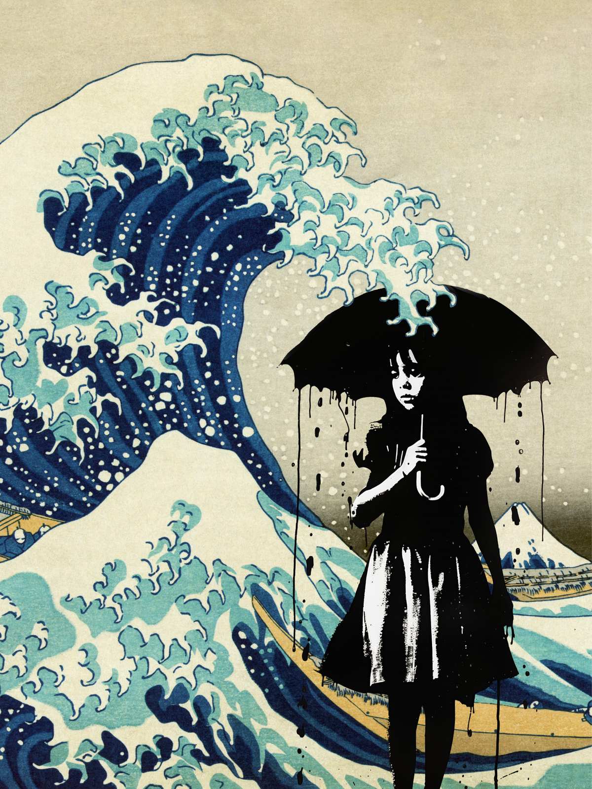Poster - The Great Wave Redux