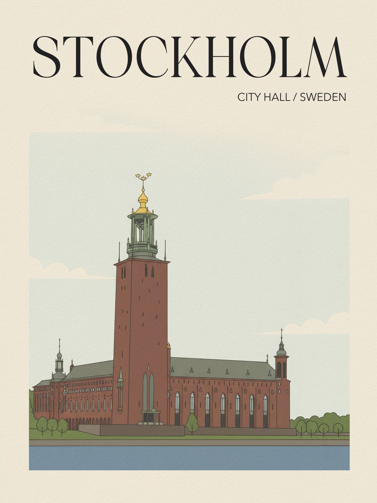 Poster - Stockholm City Hall