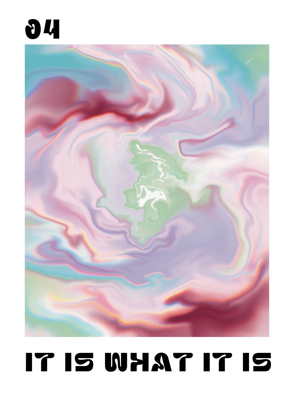 Poster - Abstract Swirls