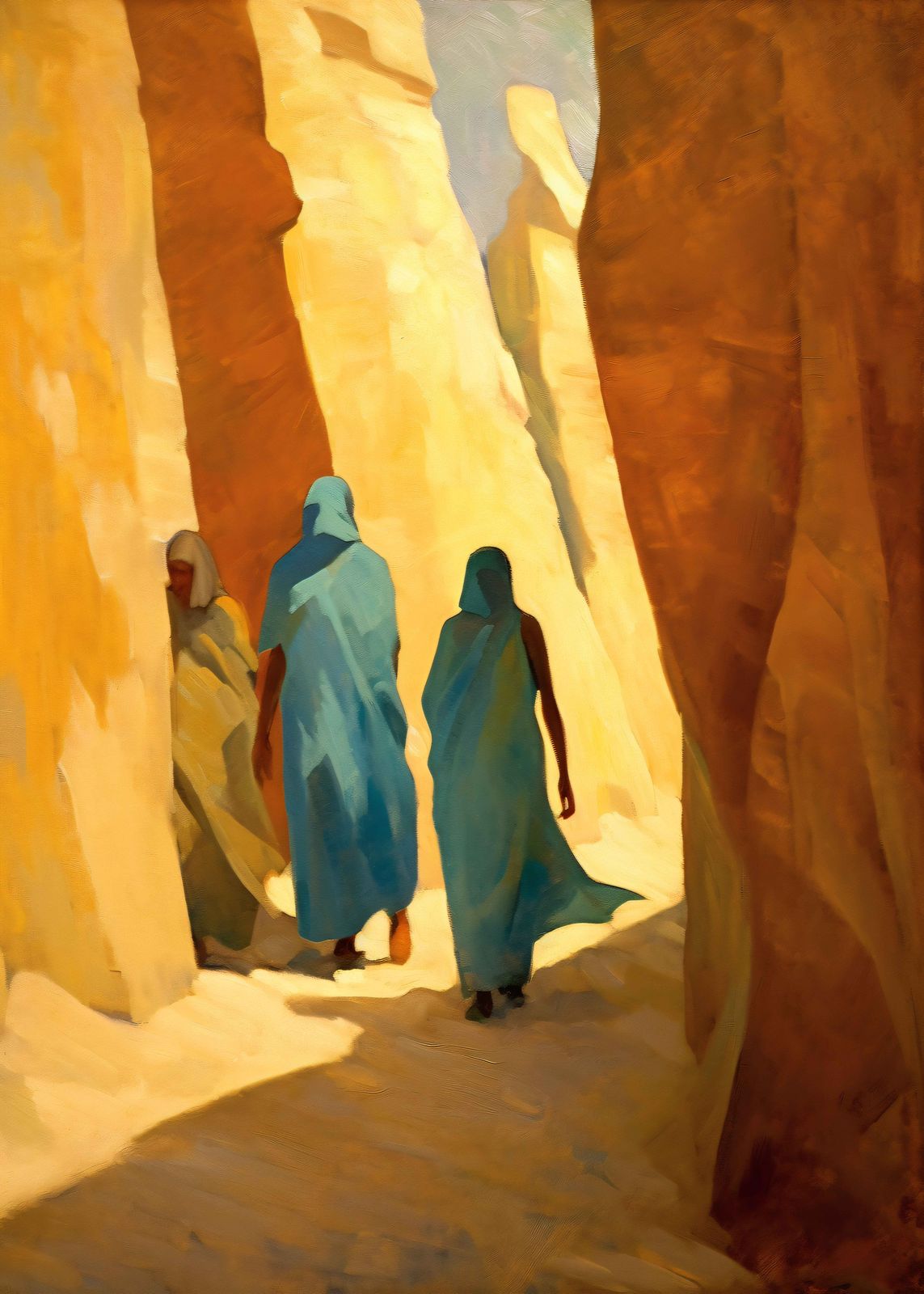 Poster - Desert Walkers