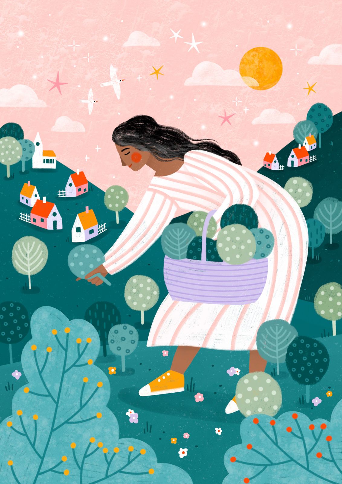 Poster - Woman in Nature