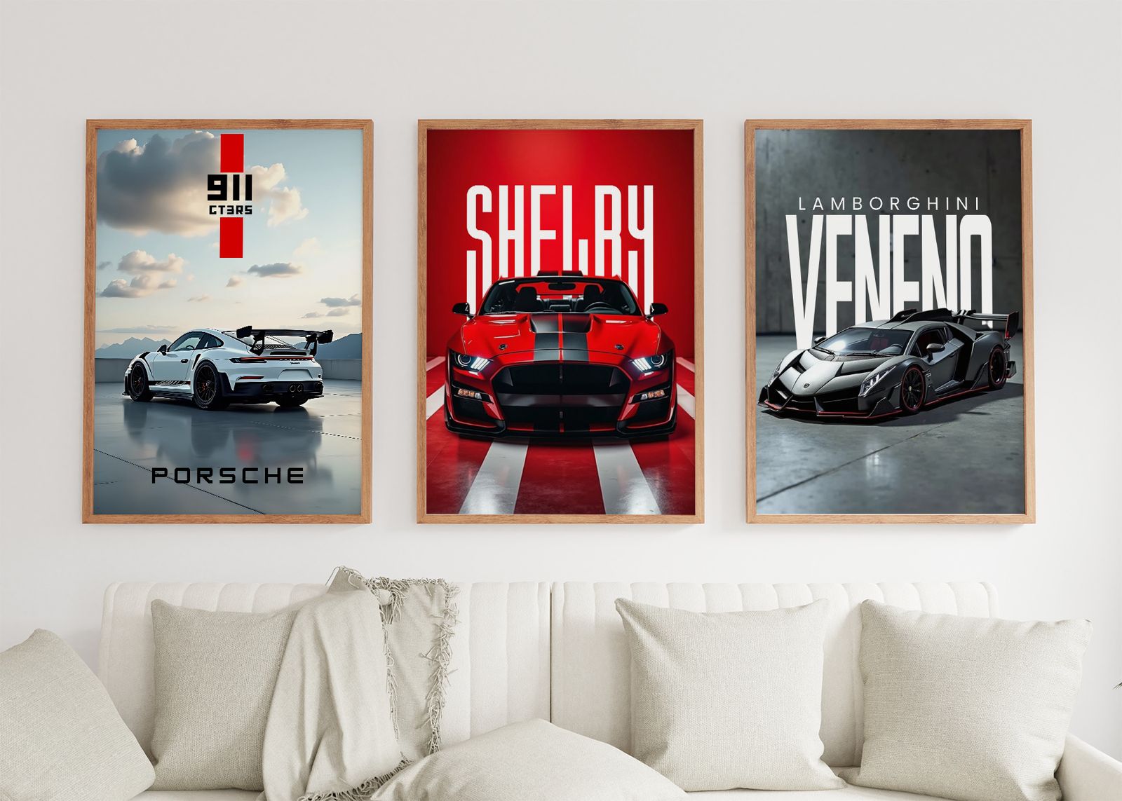 Poster - Cars Collection / Set of 3
