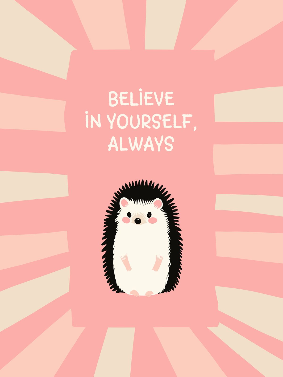 Poster - Hedgehog Inspiration