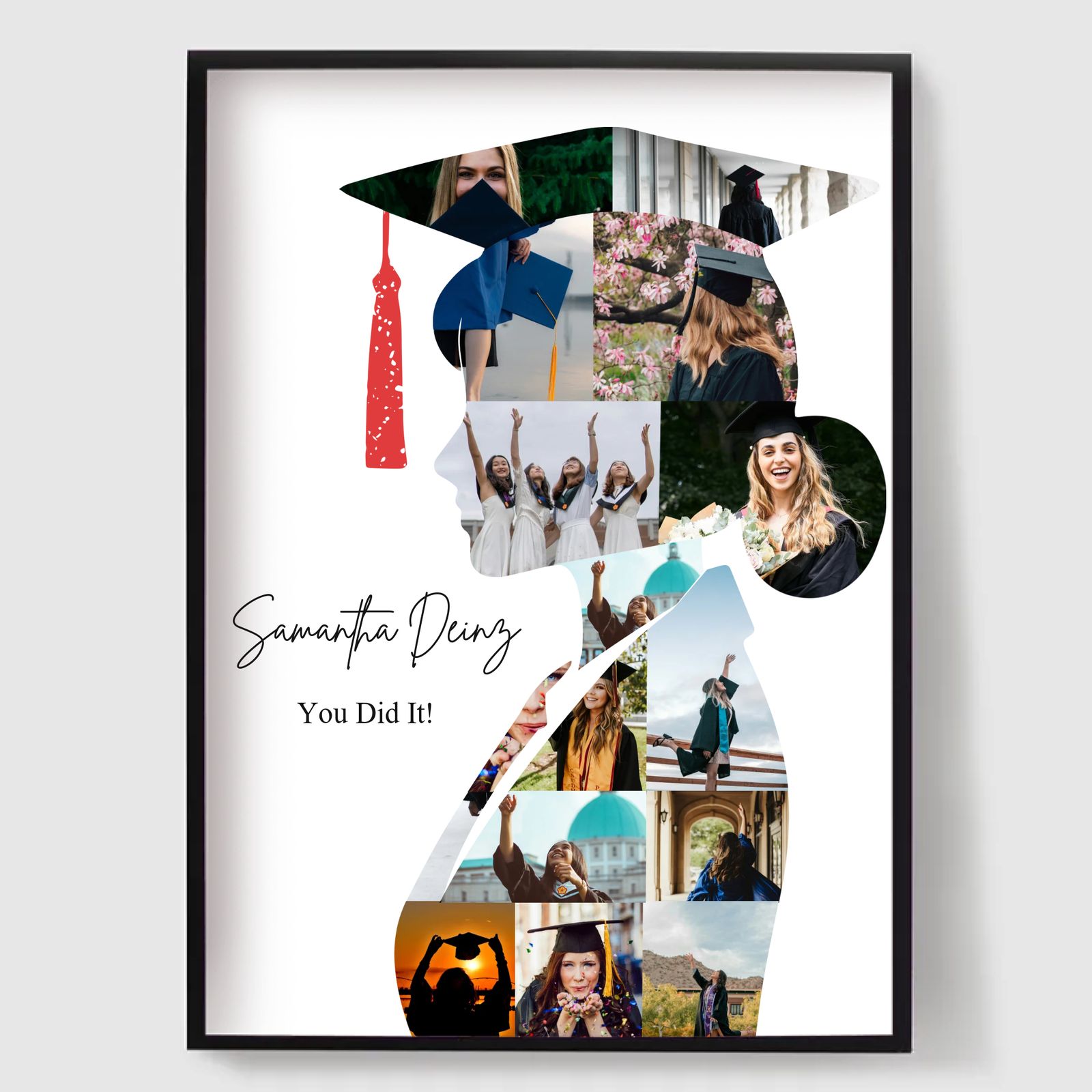 Personalised Poster – My Graduation Photo Collage Personalised Poster – My Graduation Photo Collage