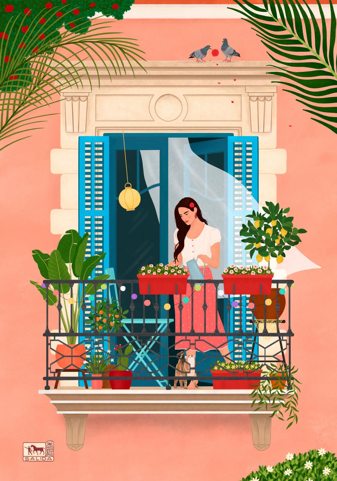 Poster - Balcony Bliss