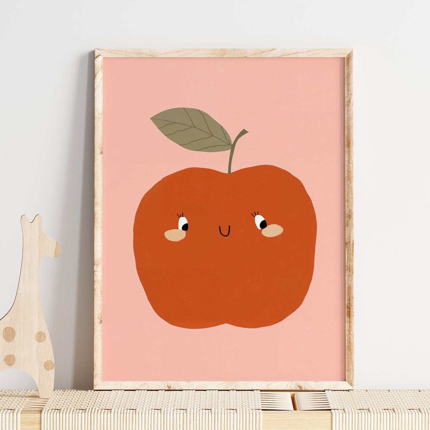 Poster - Smiling Apple