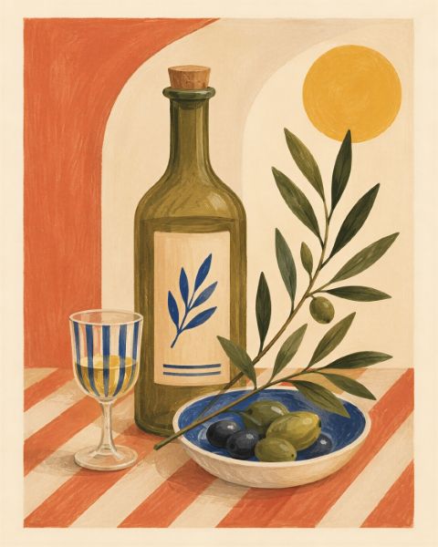 Poster - Mediterranean Still Life