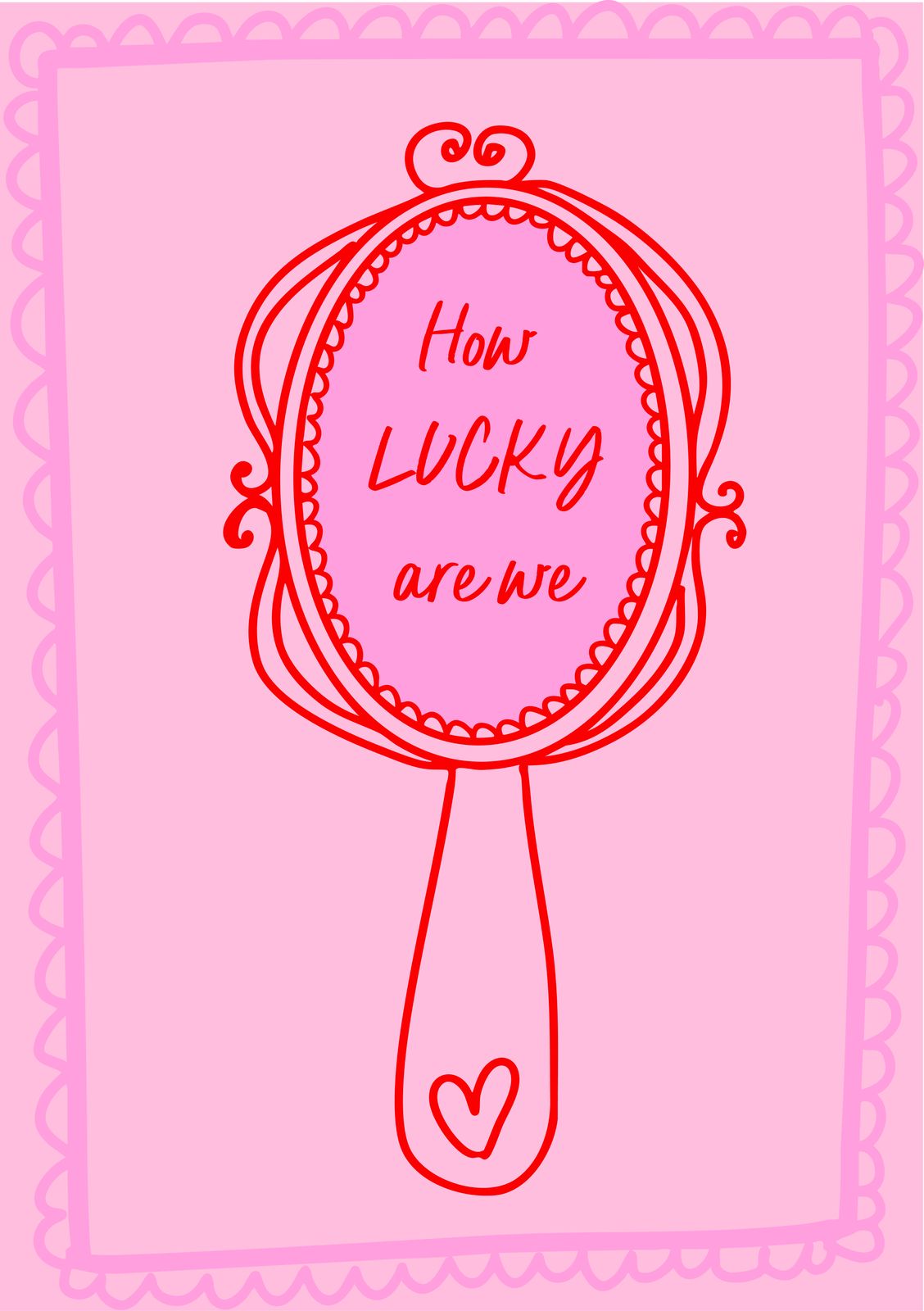 Poster - How Lucky Are We