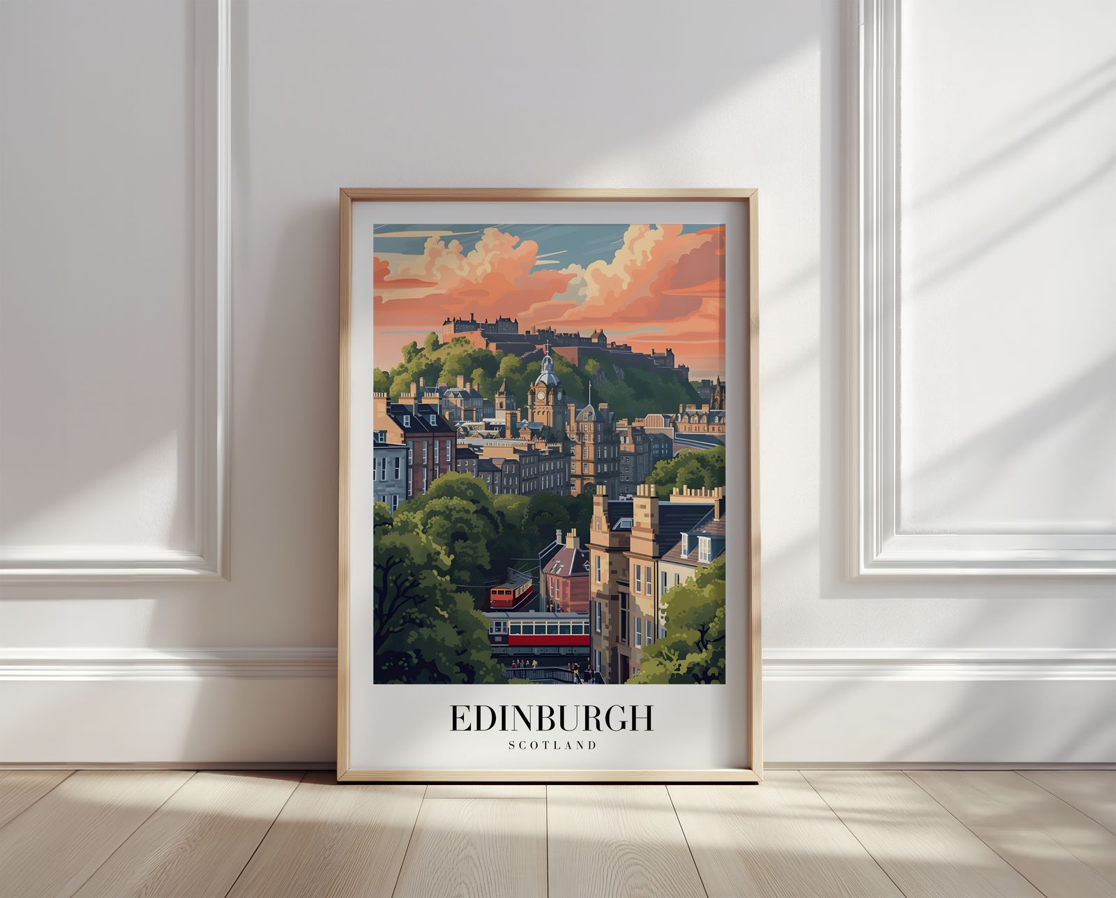 Poster - Edinburgh Landscape