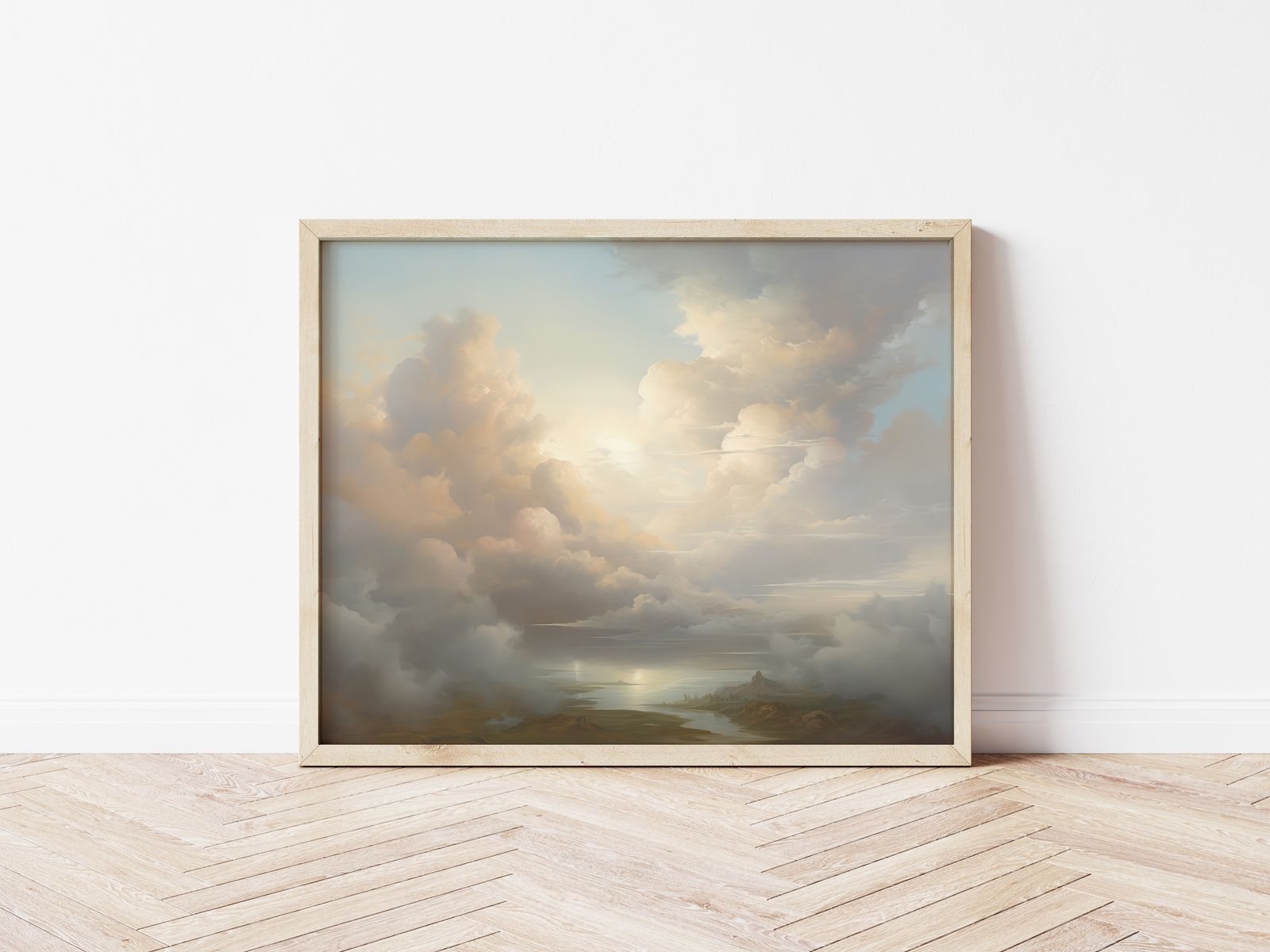 Poster - Serene Clouds