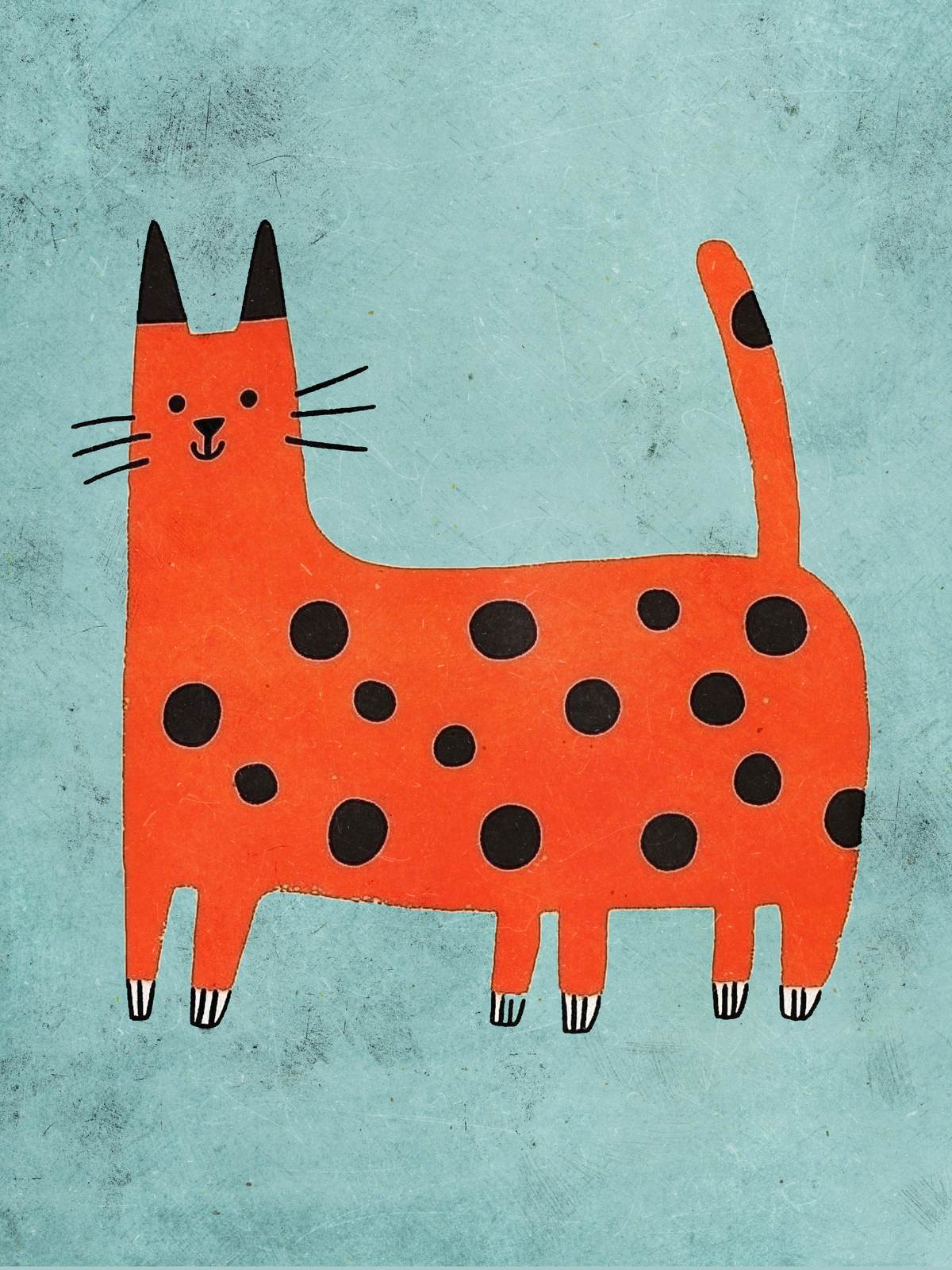 Poster - Spotted Cat