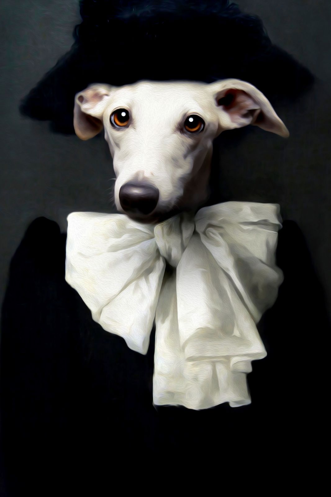 Poster - Whimsical Dog Portrait