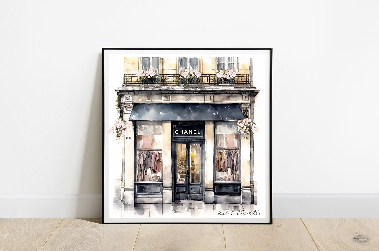 Chanel Storefront Wall Poster