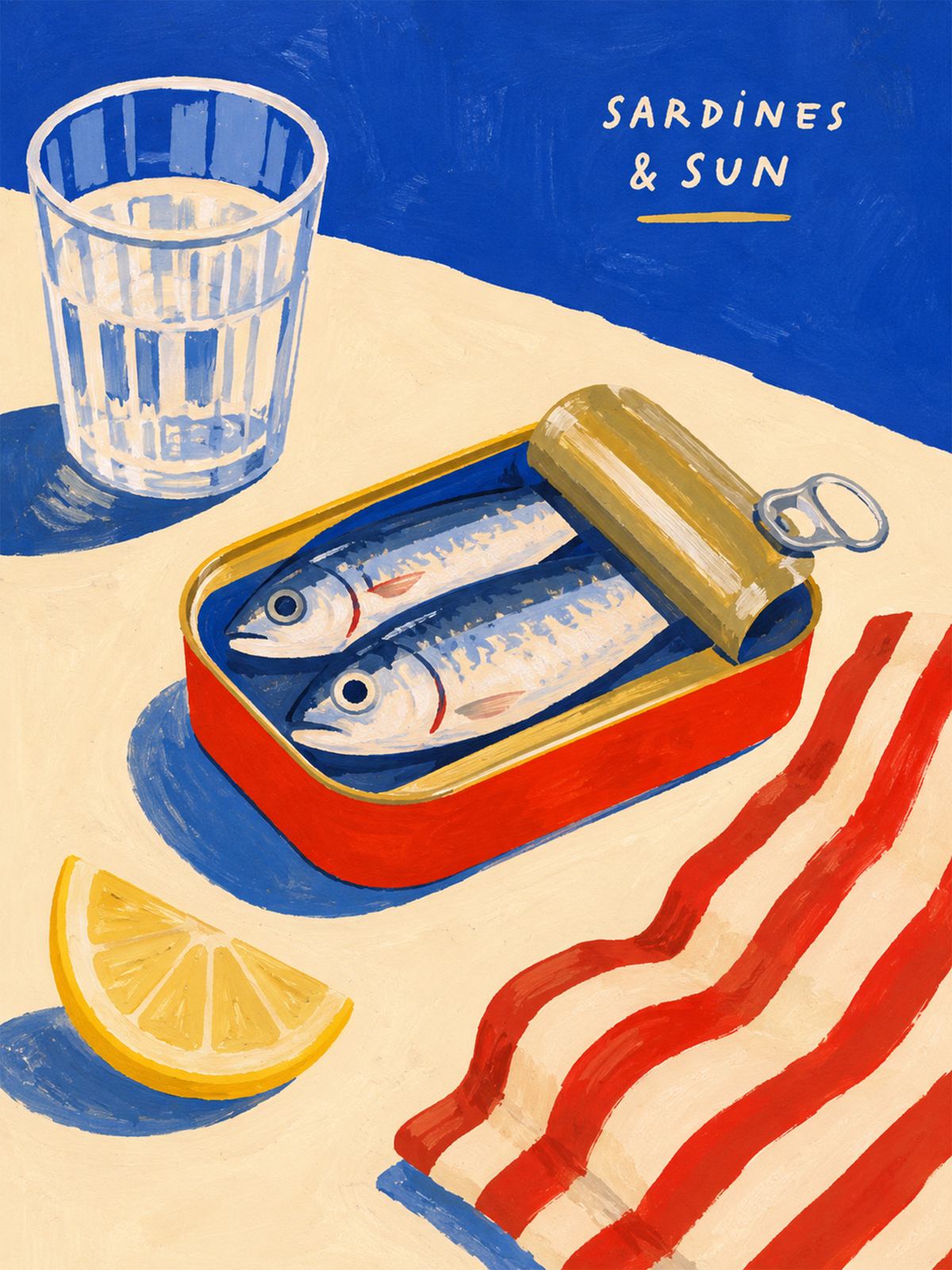 Poster - Sardines & Sun