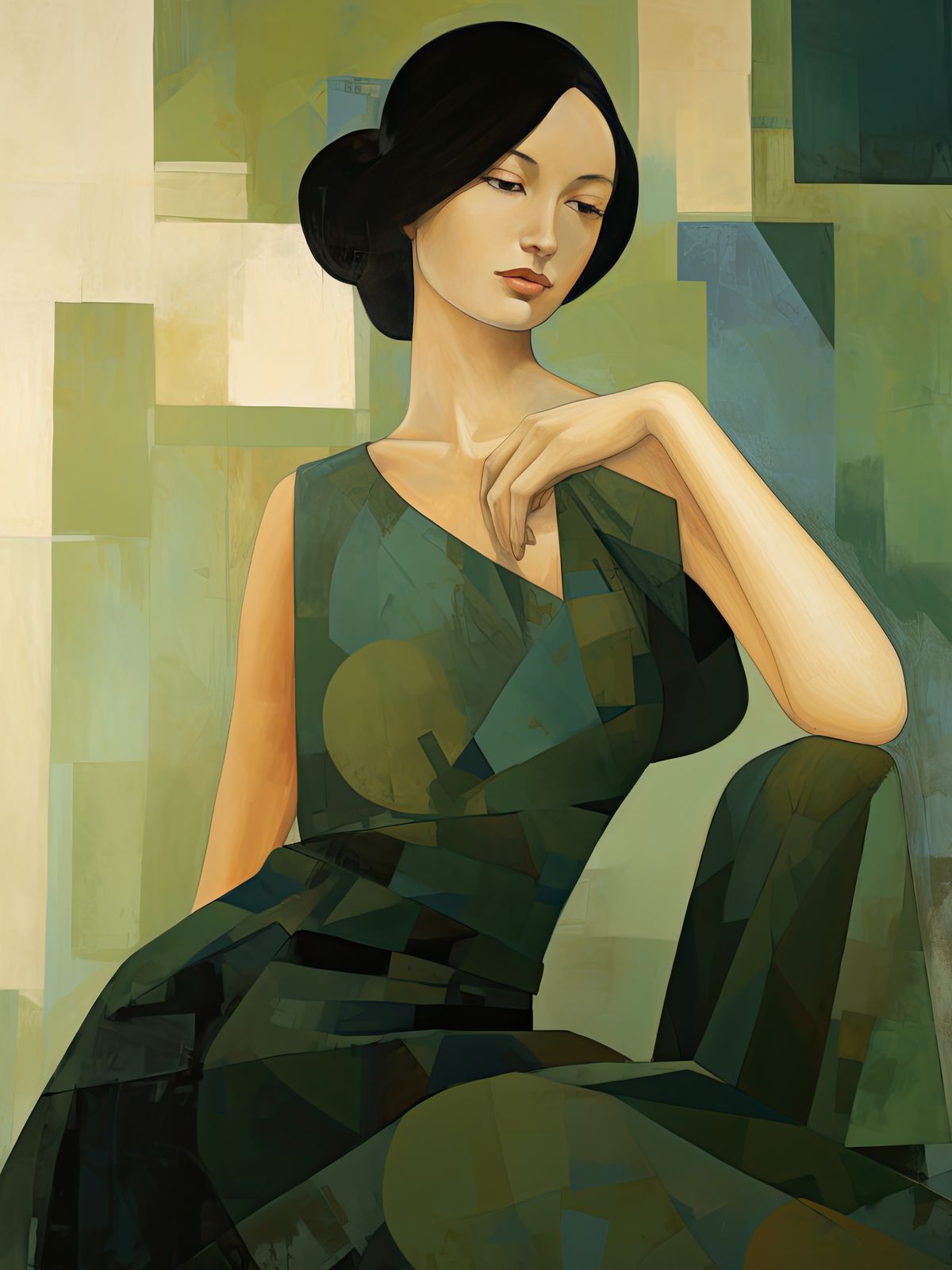 Poster - Elegant Portrait