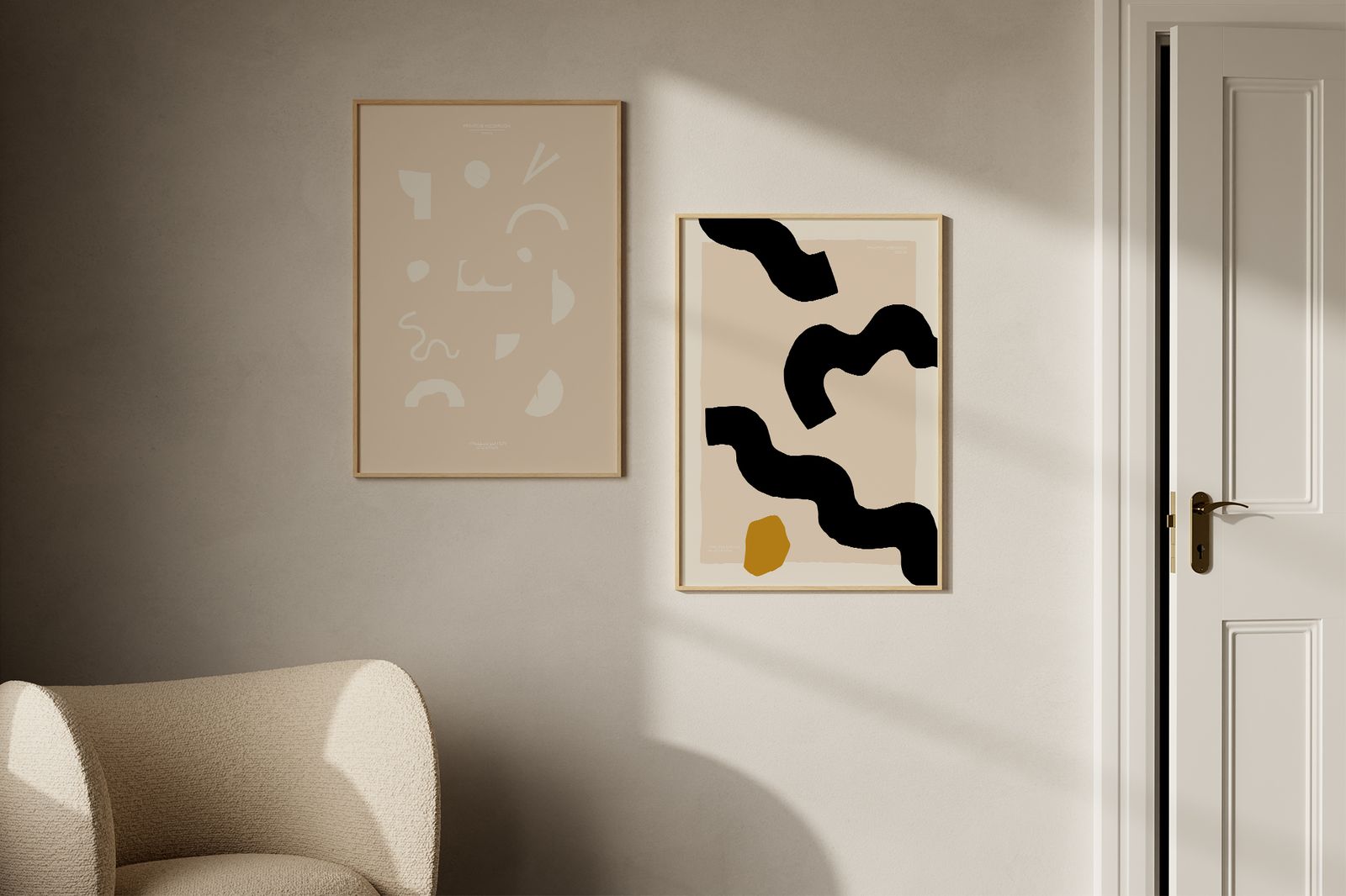 Poster - Primitive Modernism Set of 2