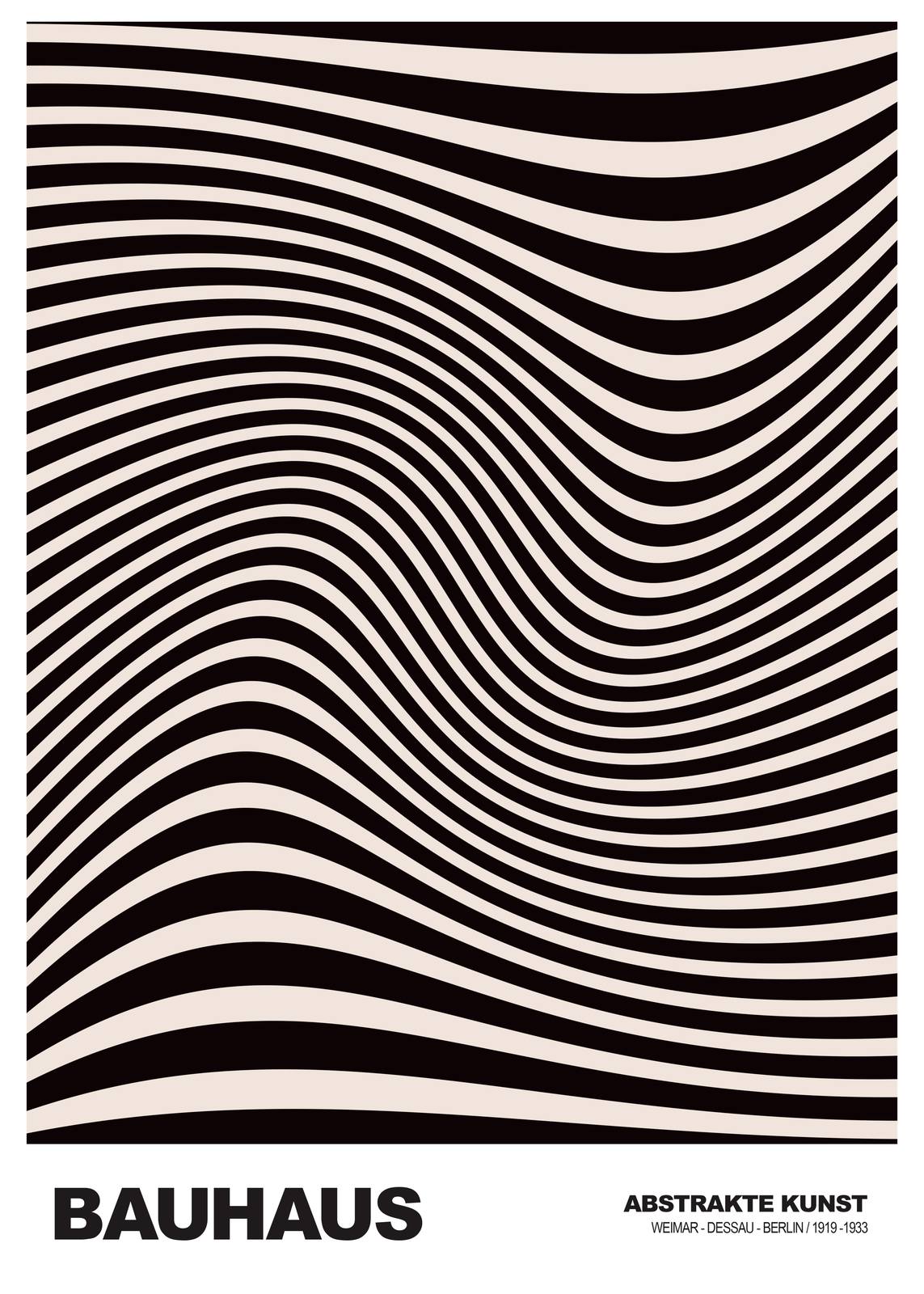 Poster - Bauhaus Abstract Art