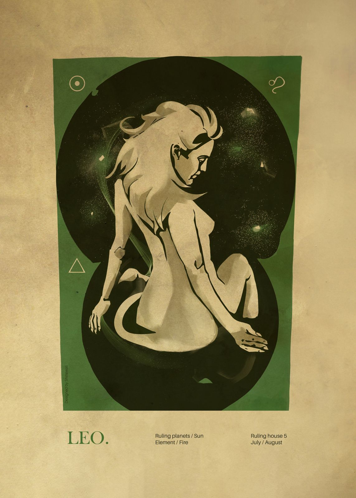 Poster - Zodiac Leo