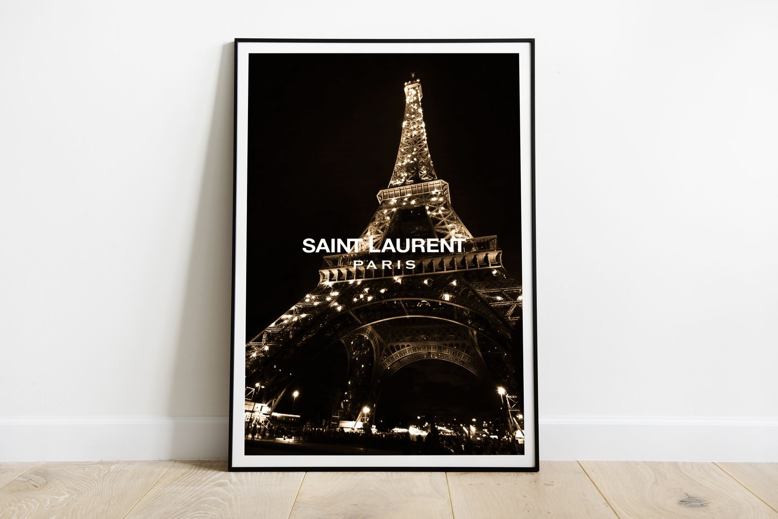 Poster - Eiffel Tower Night
