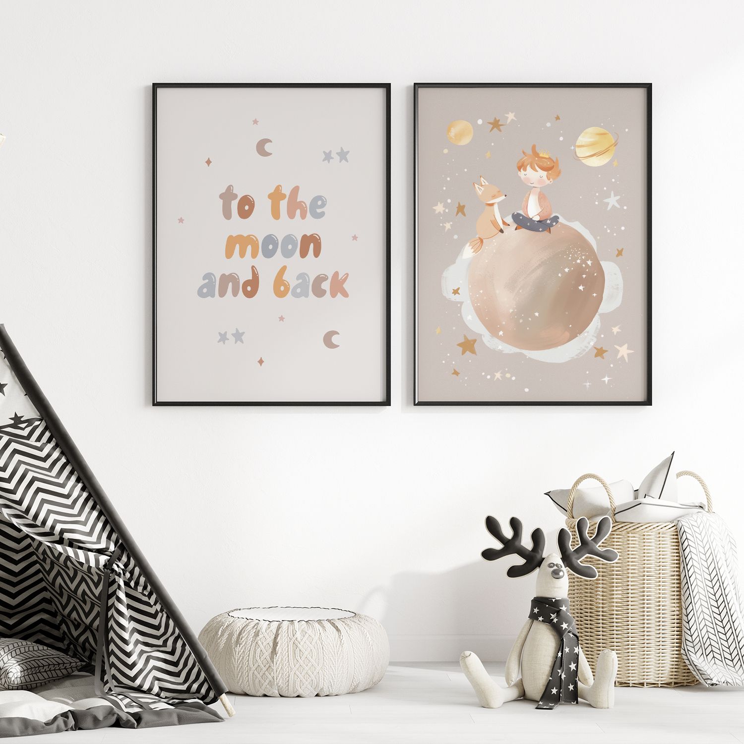 Poster - To the Moon Set of 2