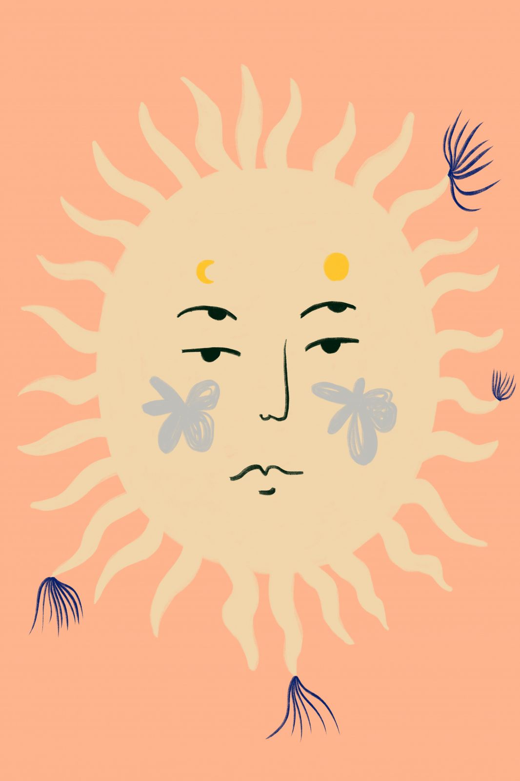 Poster - Sunface Design