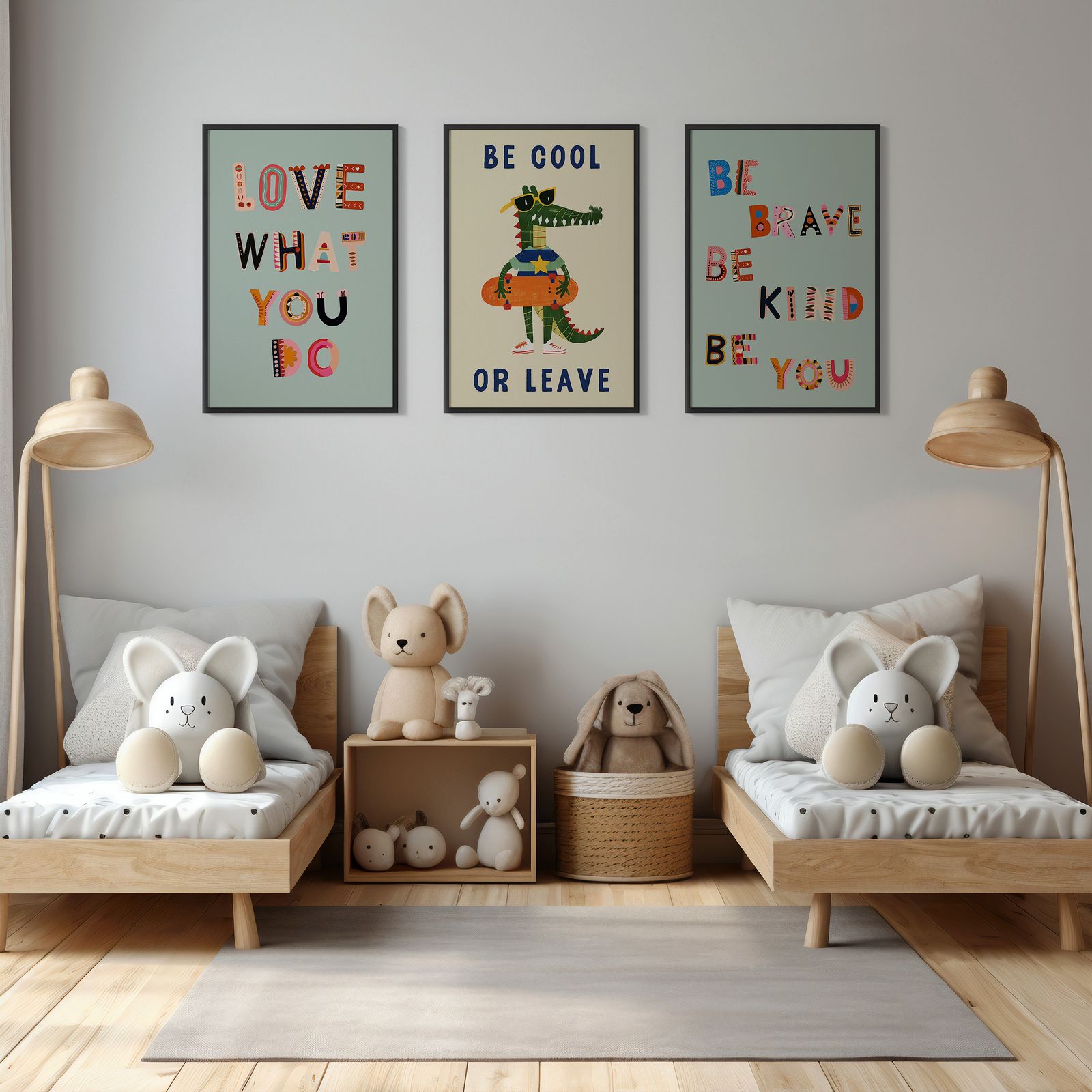 Poster - Inspirational Quotes / Set of 3