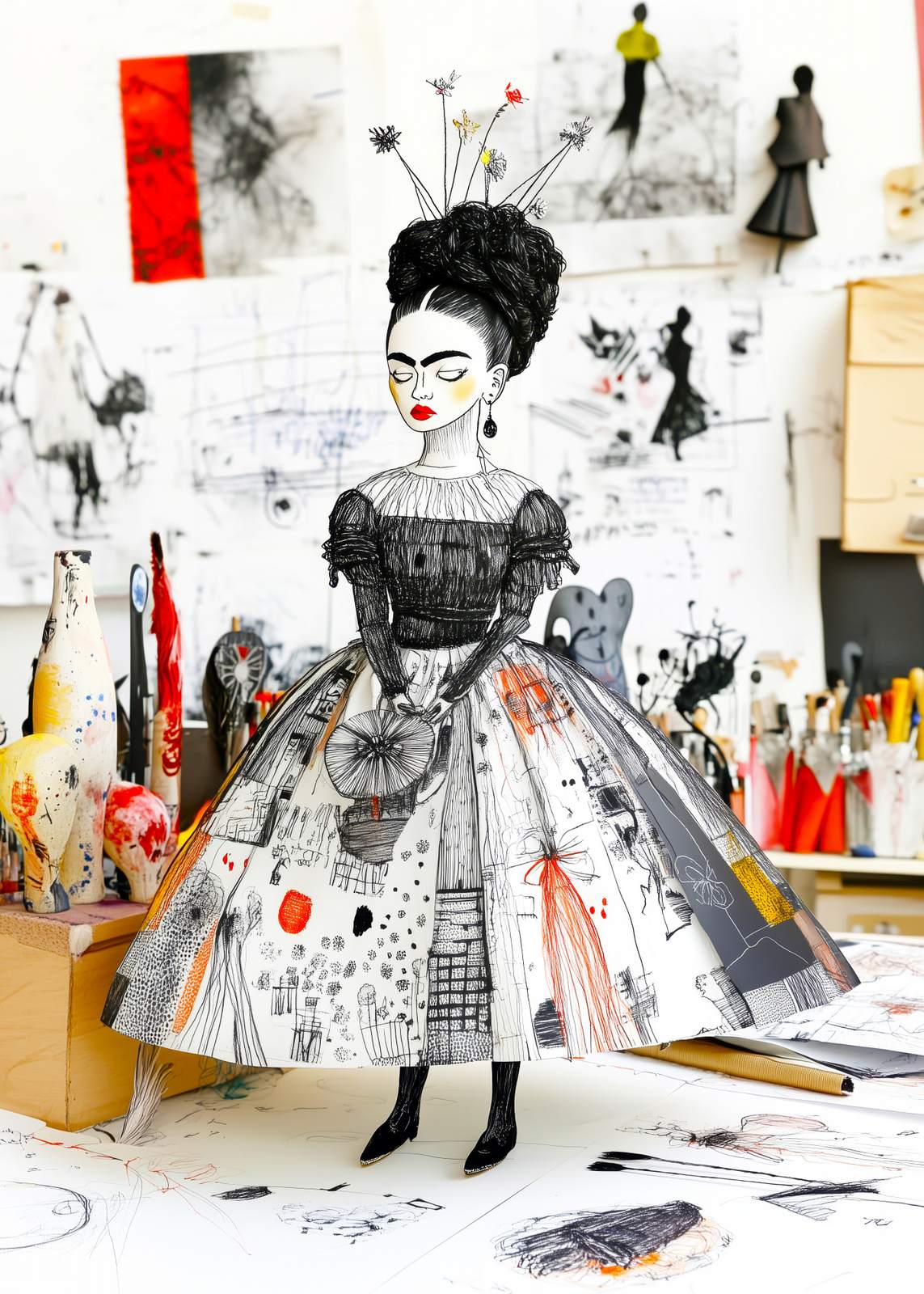 Poster - Frida Inspired Artwork