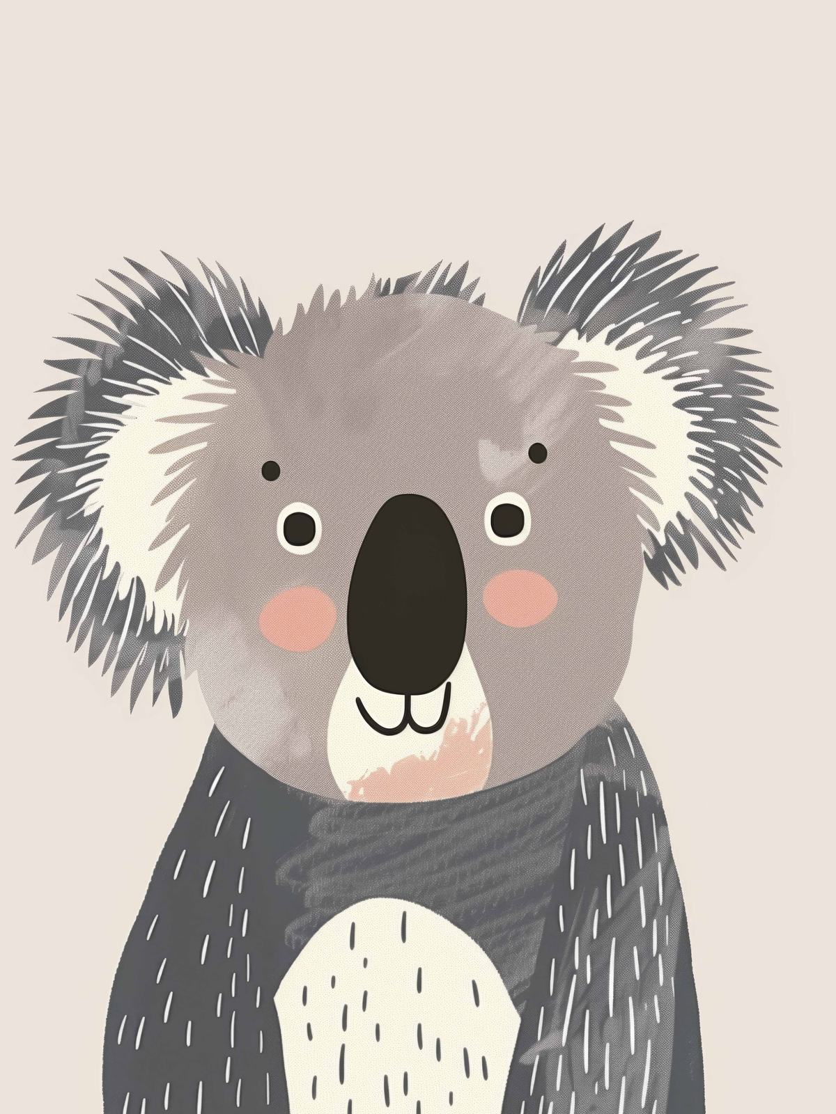 Poster - Cute Koala Design