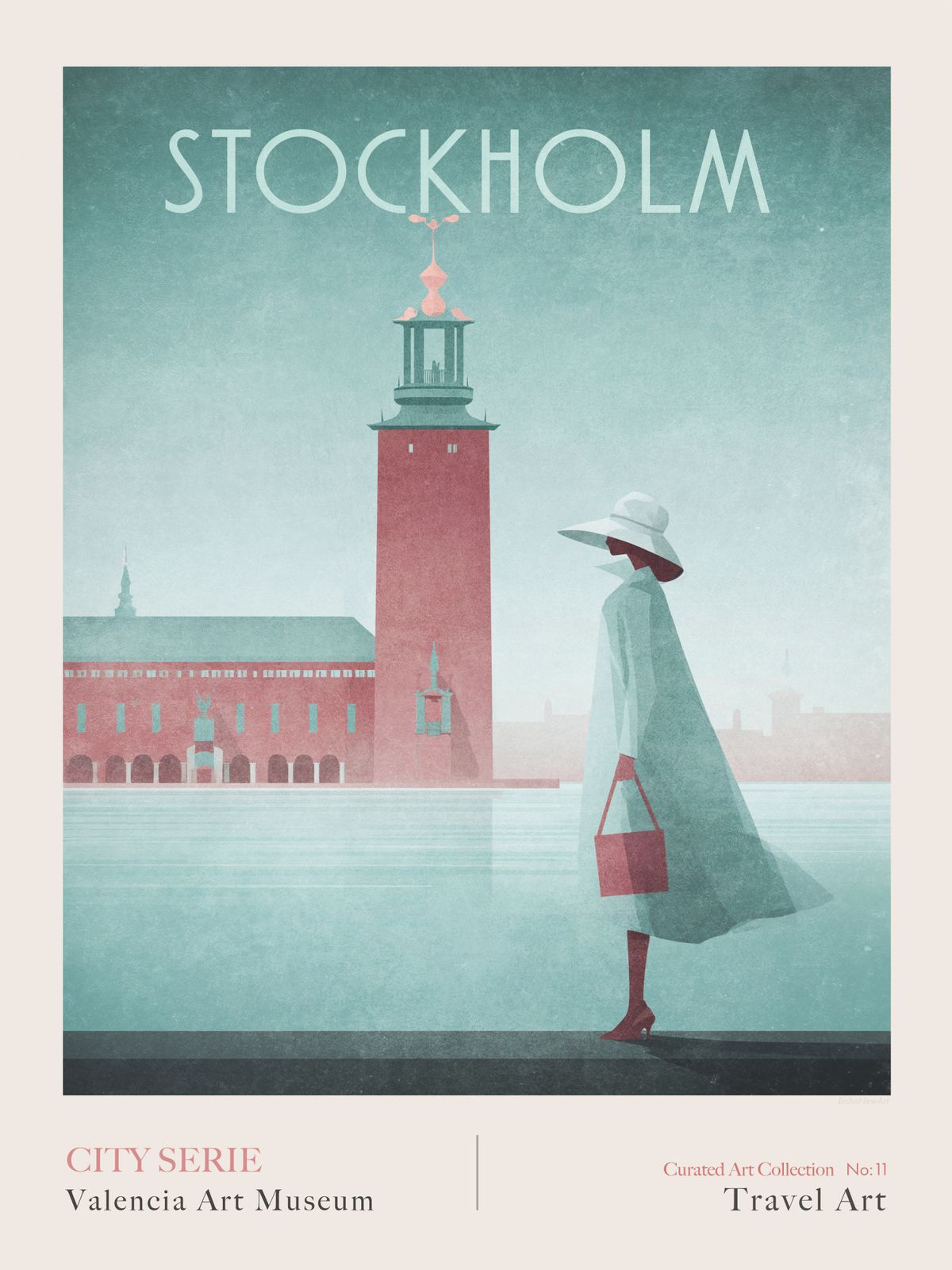 Poster - Stockholm Travel Art