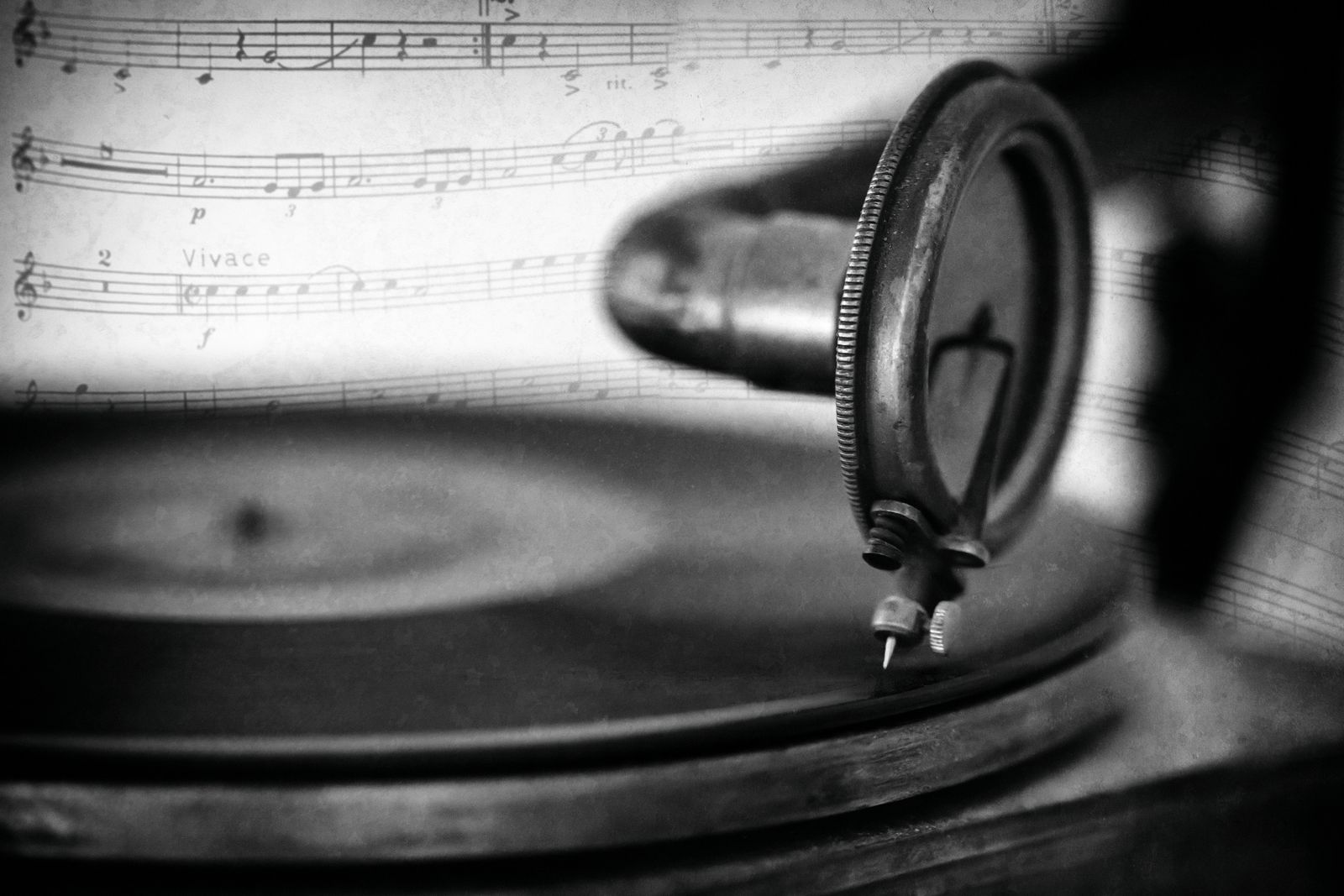 Poster - Vintage Gramophone