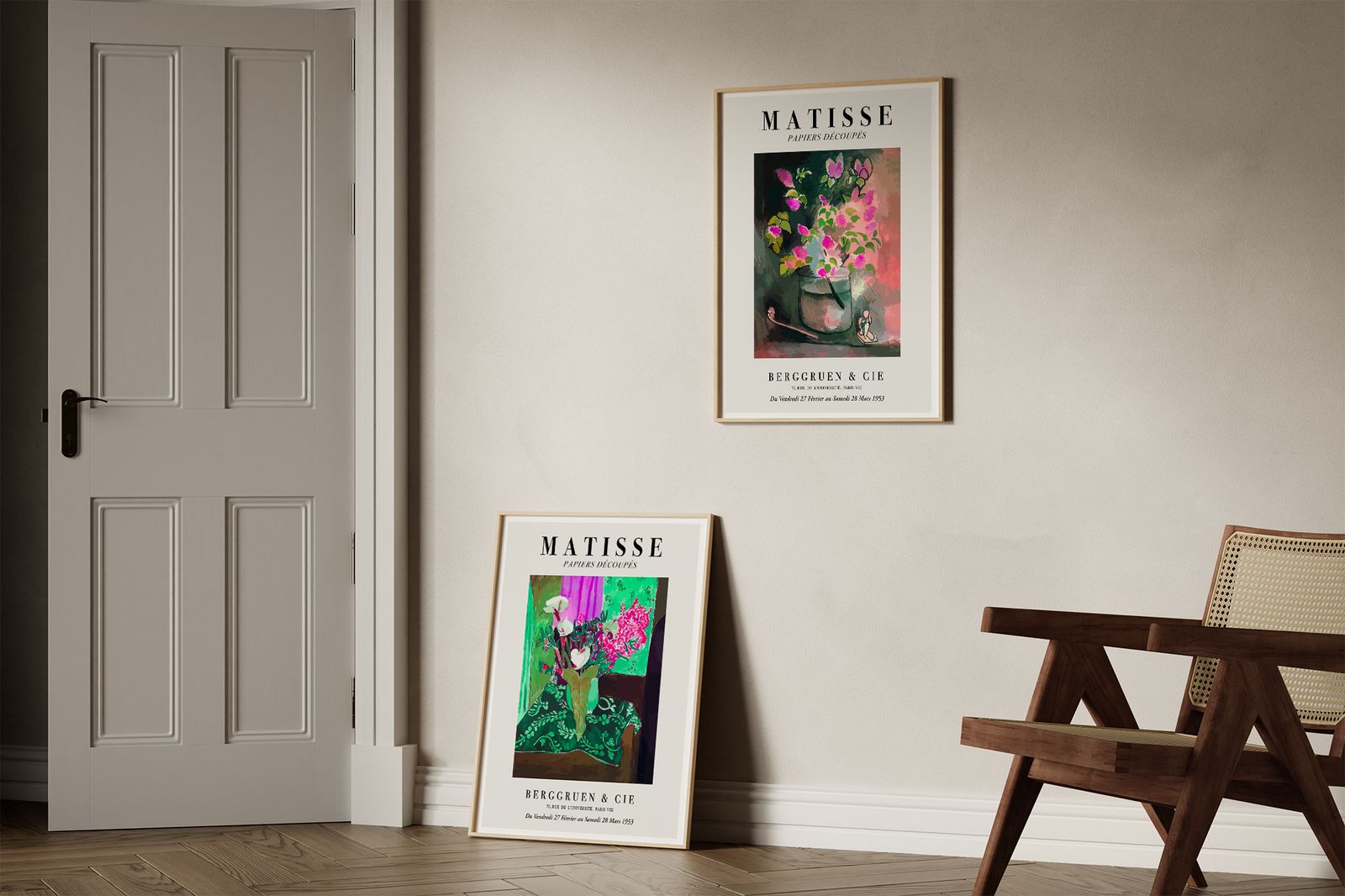 Poster - Matisse Floral Art / Set of 2