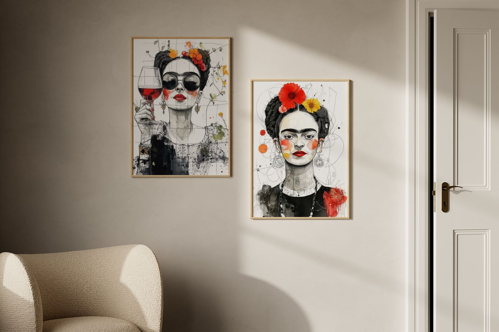 Poster - Frida Kahlo / Set of 2
